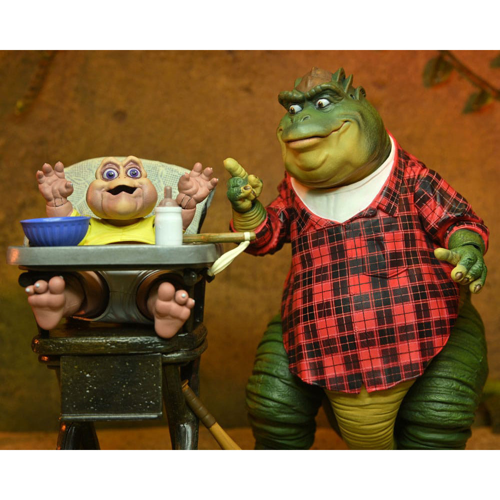 NECA Dinosaurs Ultimate Earl Sinclair 18 cm Action Figure – Dinosaurs, NECA, 18 cm, 2024, brand new collector item, Uncanny Collectibles Dublin Ireland