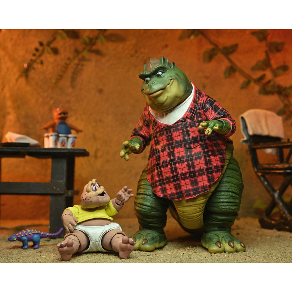 NECA Dinosaurs Ultimate Earl Sinclair 18 cm Action Figure – Dinosaurs, NECA, 18 cm, 2024, brand new collector item, Uncanny Collectibles Dublin Ireland
