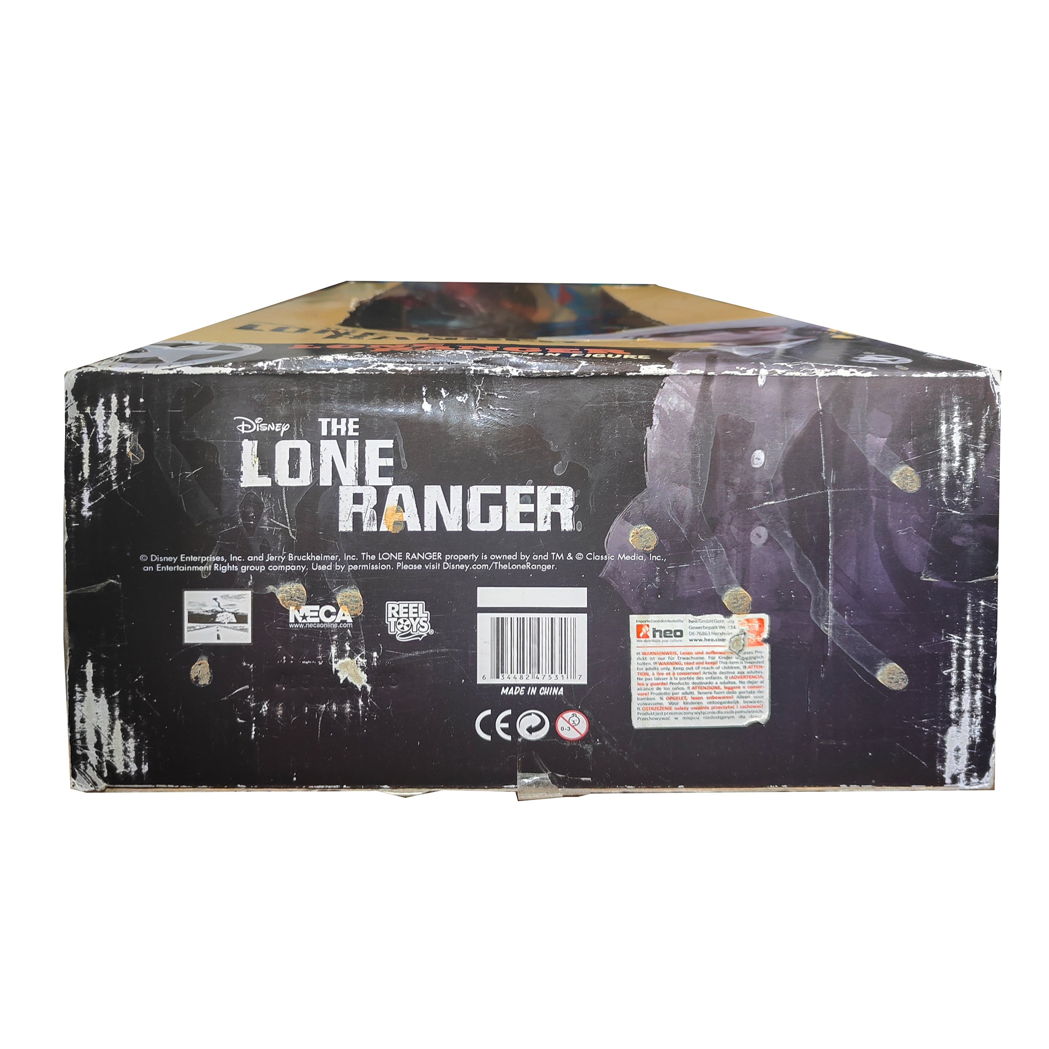 NECA Disneys The Lone Ranger 1:4 Scale Action Figure 2013 45cm – Movie Icons & Heroes, NECA, 45 cm, 2013, pre-owned collector piece, Uncanny Collectibles Dublin Ireland