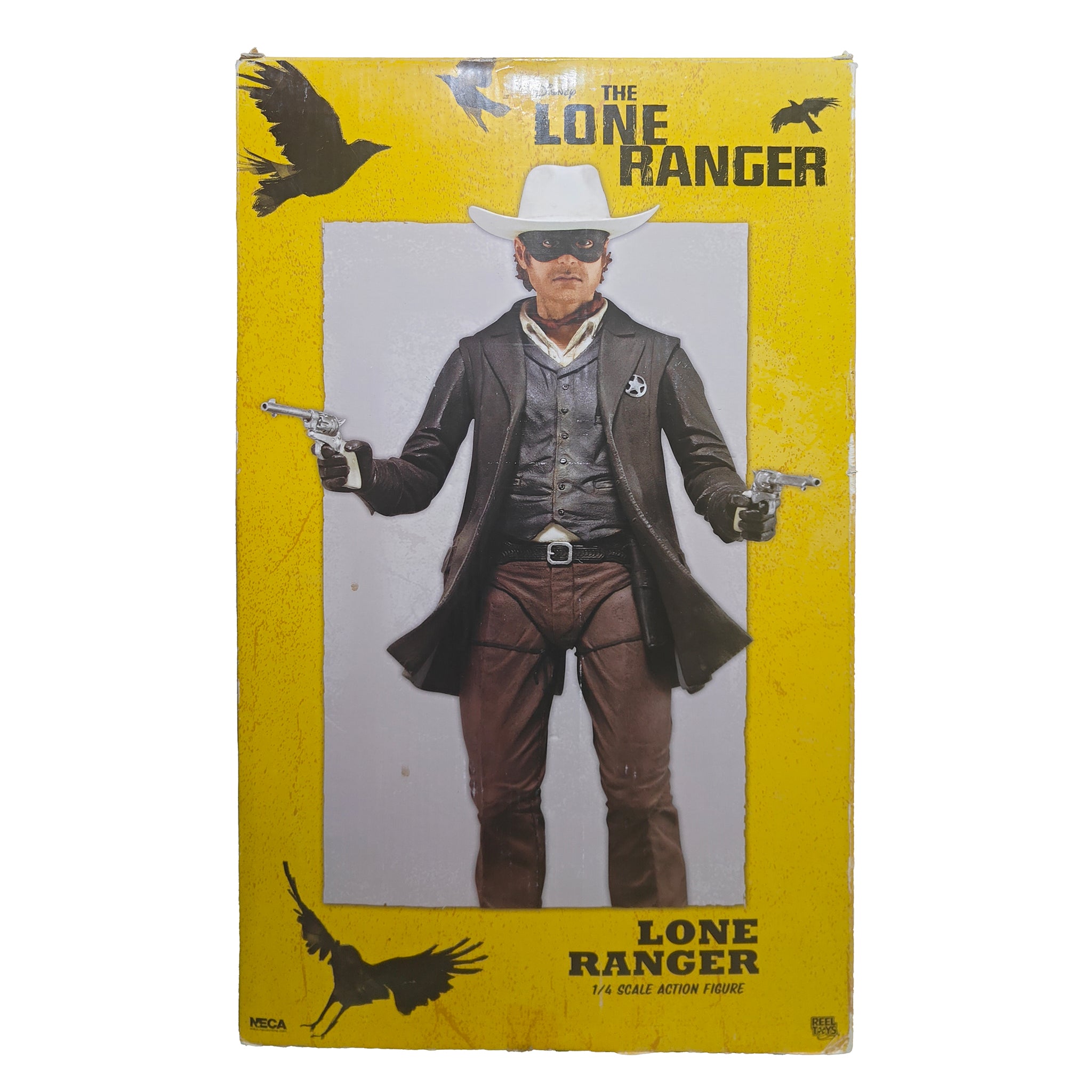 NECA Disneys The Lone Ranger 1:4 Scale Action Figure 2013 45cm – Movie Icons & Heroes, NECA, 45 cm, 2013, pre-owned collector piece, Uncanny Collectibles Dublin Ireland