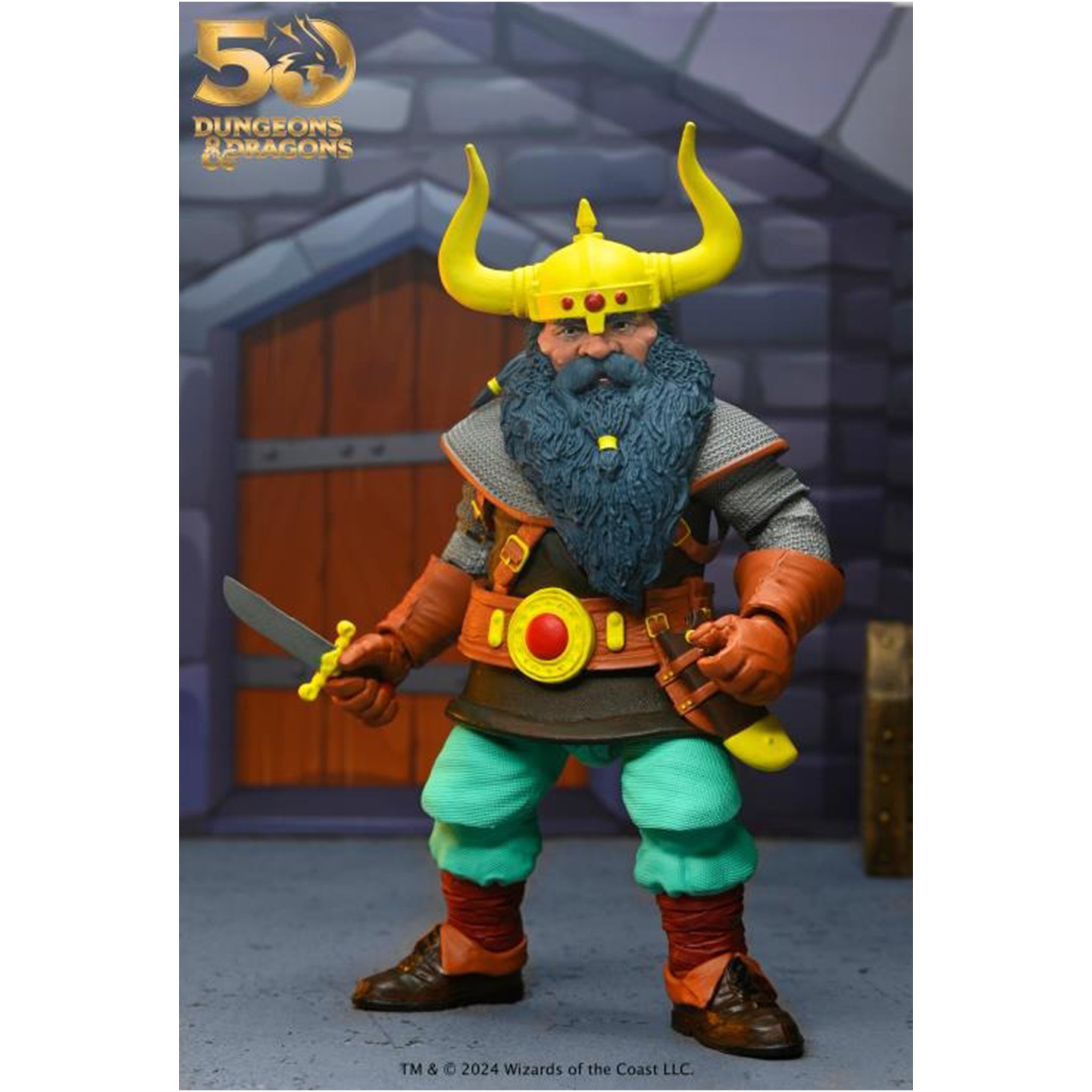 NECA Dungeons And Dragons 50th Anniversary Elkhorn Action Figure 18cm – Dungeons & Dragons, NECA, 18 cm, brand new collector item, Uncanny Collectibles Dublin Ireland