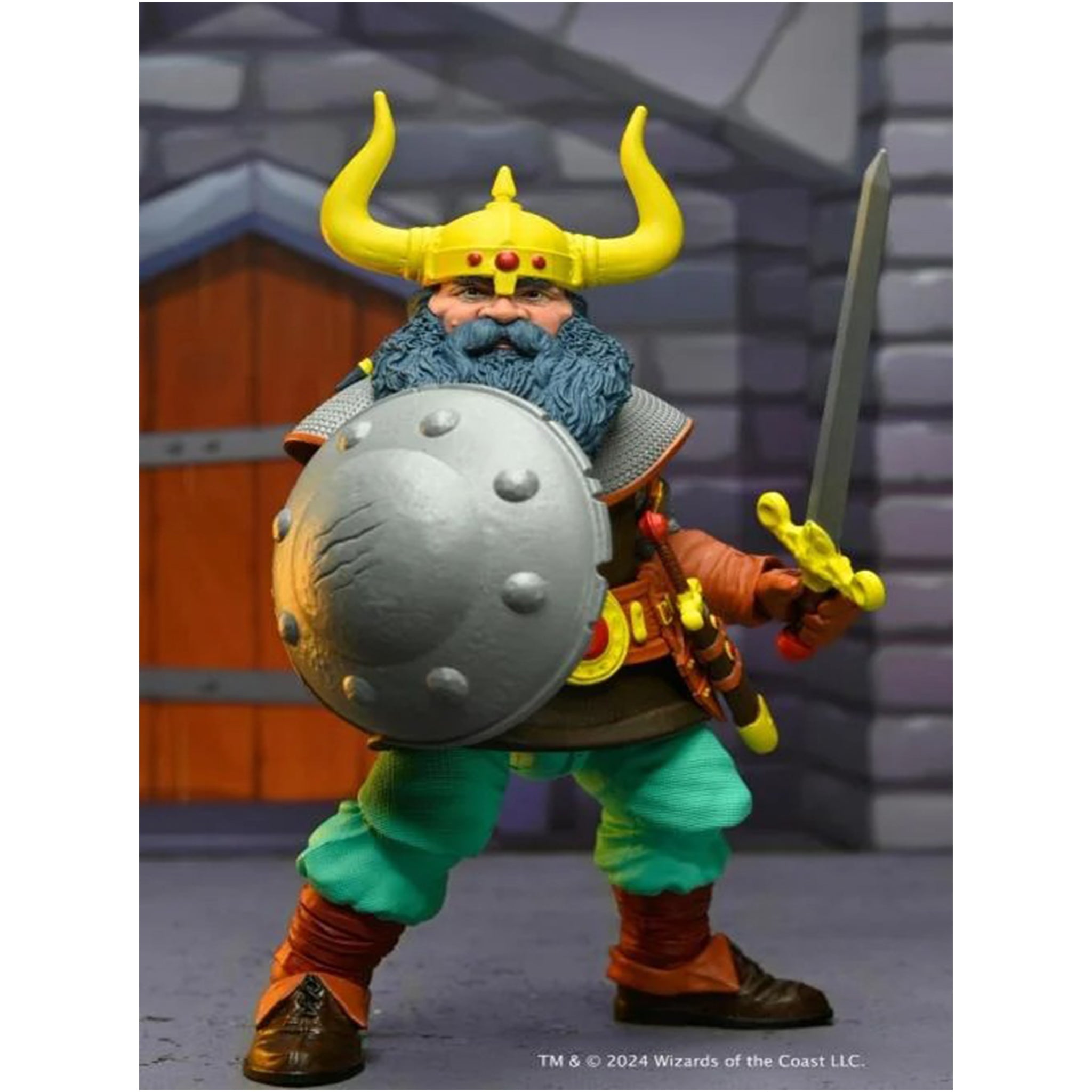 NECA Dungeons And Dragons 50th Anniversary Elkhorn Action Figure 18cm – Dungeons & Dragons, NECA, 18 cm, brand new collector item, Uncanny Collectibles Dublin Ireland