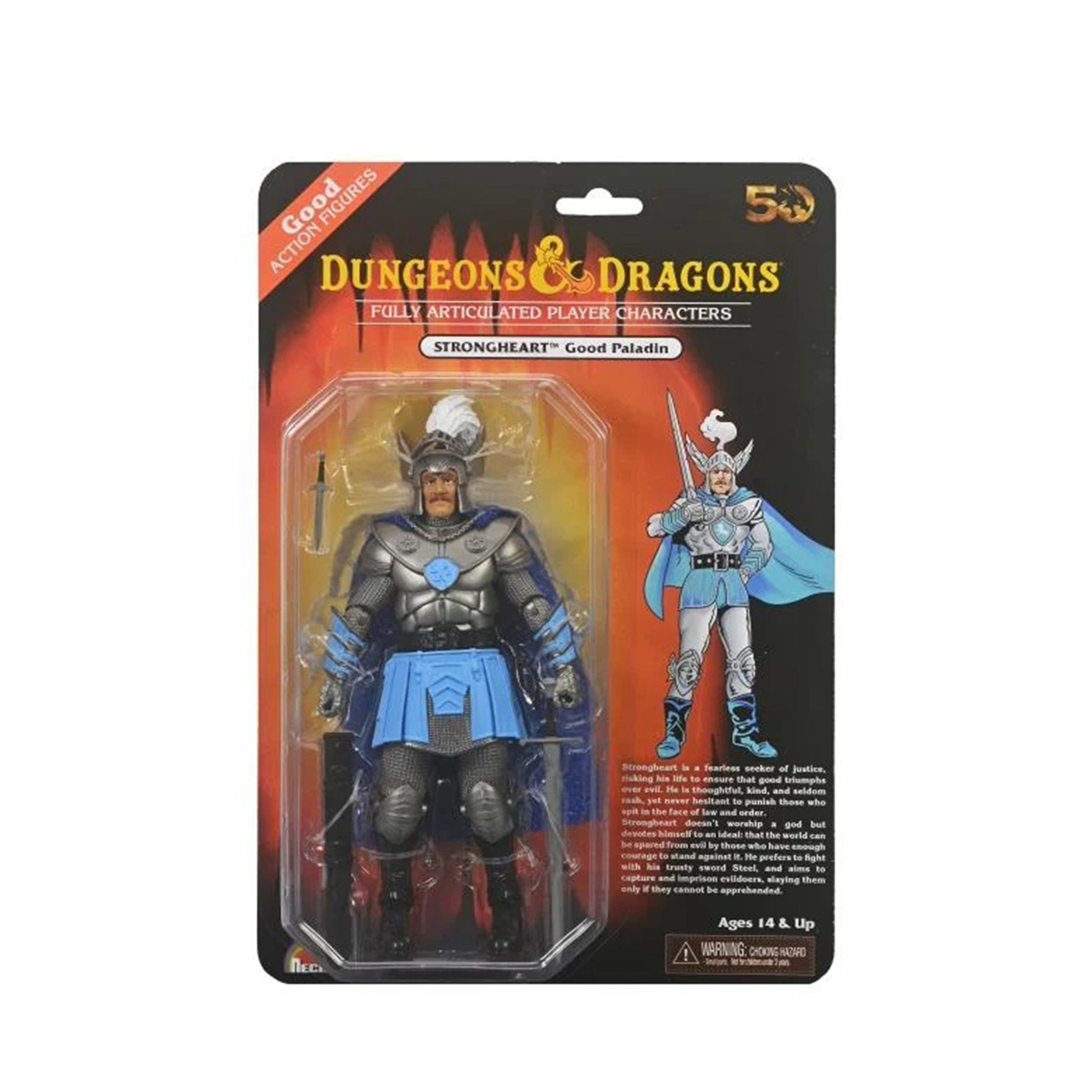 NECA Dungeons And Dragons 50th Anniversary Strongheart Action Figure 18cm