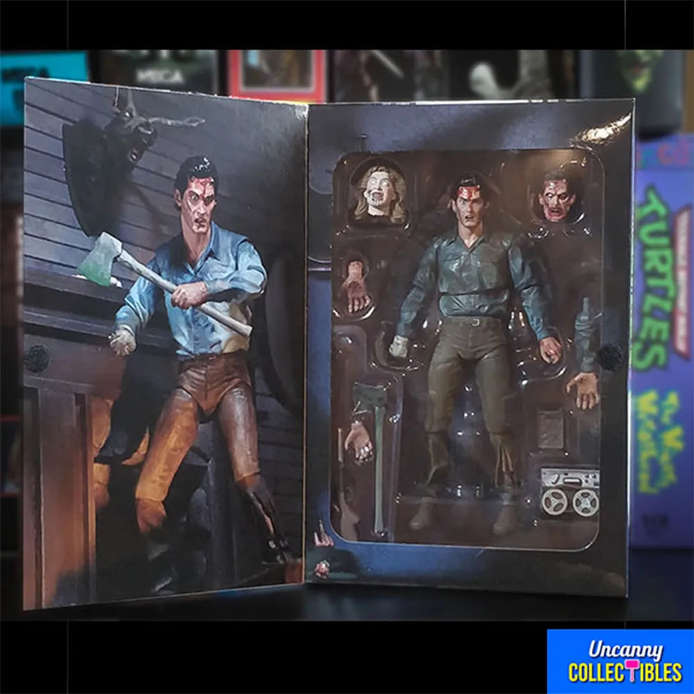 NECA Evil Dead 2 Ultimate Ash Action Figure 18cm – Evil Dead, NECA, 18 cm, brand new collector item, Uncanny Collectibles Dublin Ireland