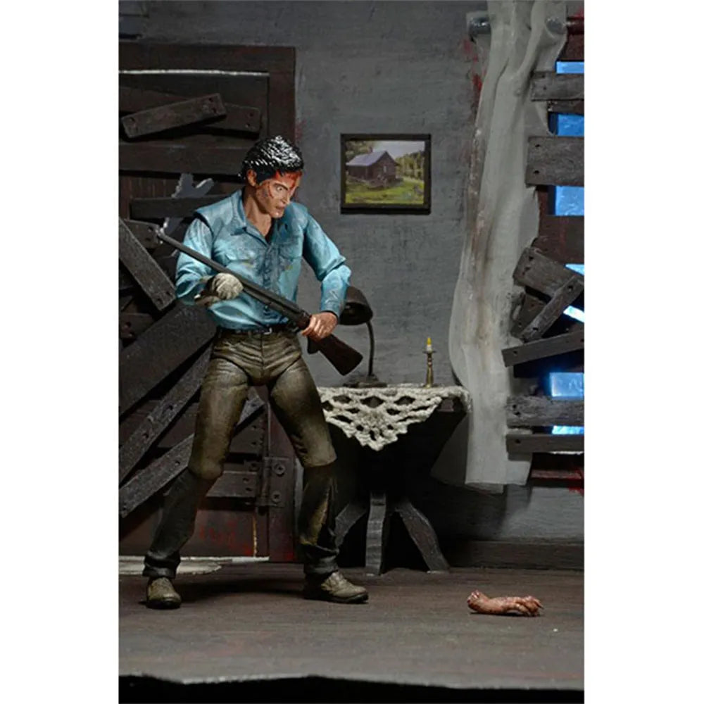 NECA Evil Dead 2 Ultimate Ash Action Figure 18cm – Evil Dead, NECA, 18 cm, brand new collector item, Uncanny Collectibles Dublin Ireland