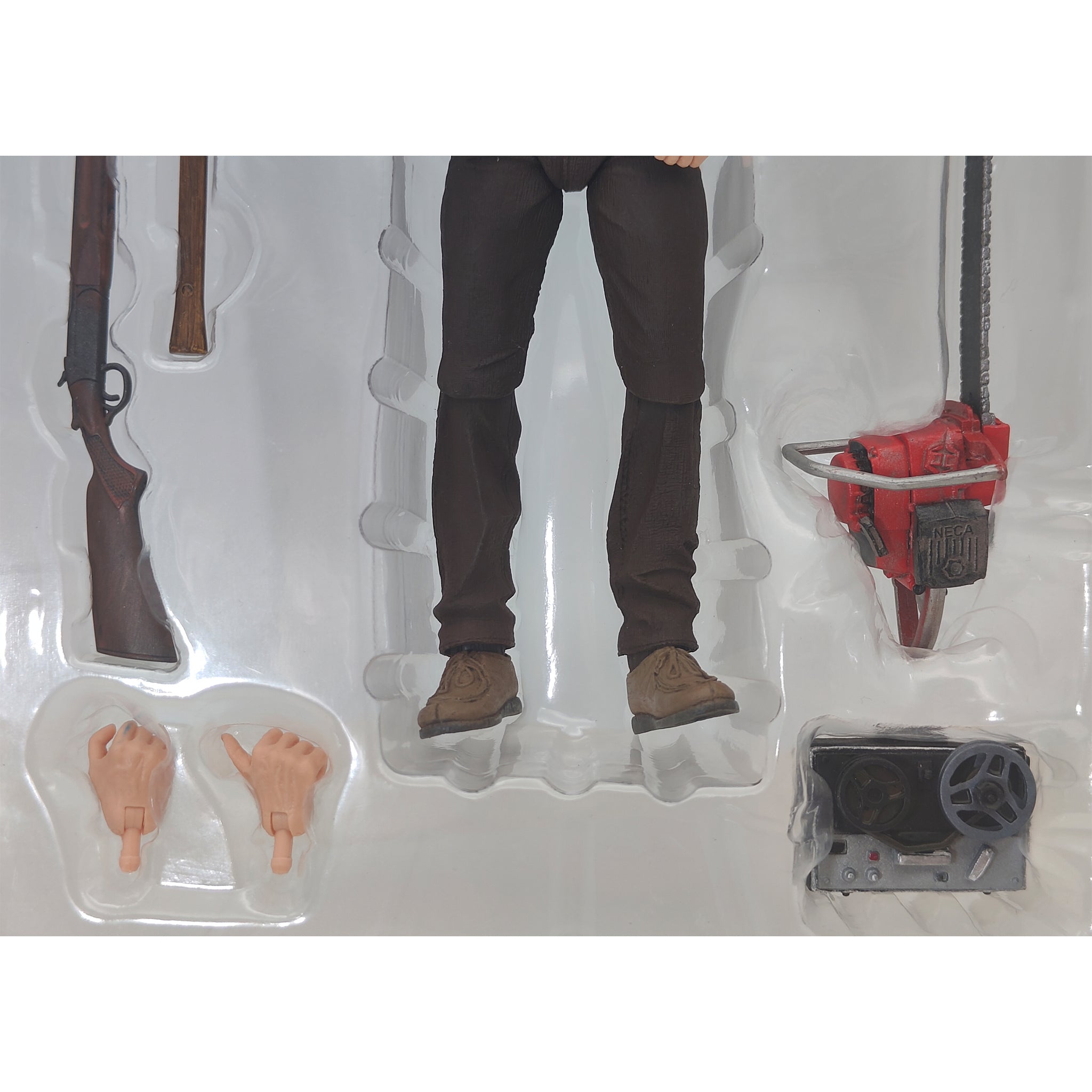 NECA Evil Dead 40th Anniversary Ultimate Ash Action Figure 18cm - Used – Evil Dead, NECA, 18 cm, 2022, pre-owned collector piece, Uncanny Collectibles Dublin Ireland