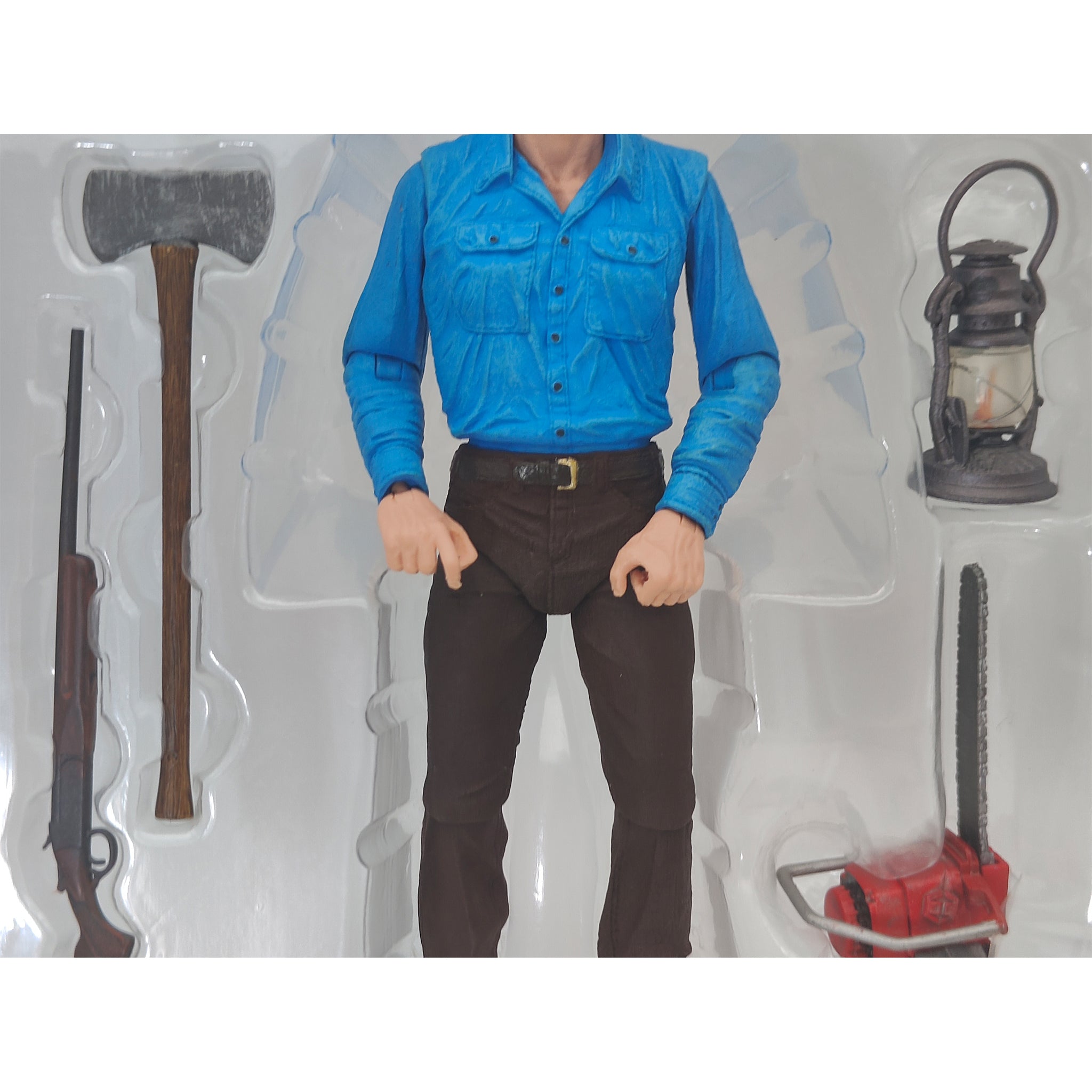 NECA Evil Dead 40th Anniversary Ultimate Ash Action Figure 18cm - Used – Evil Dead, NECA, 18 cm, 2022, pre-owned collector piece, Uncanny Collectibles Dublin Ireland