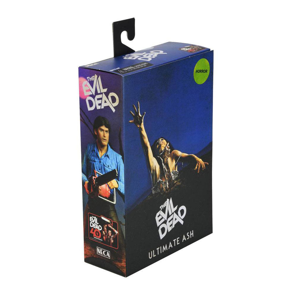 NECA Evil Dead 40th Anniversary Ultimate Ash Action Figure 18cm – Evil Dead, NECA, 18 cm, brand new collector item, Uncanny Collectibles Dublin Ireland