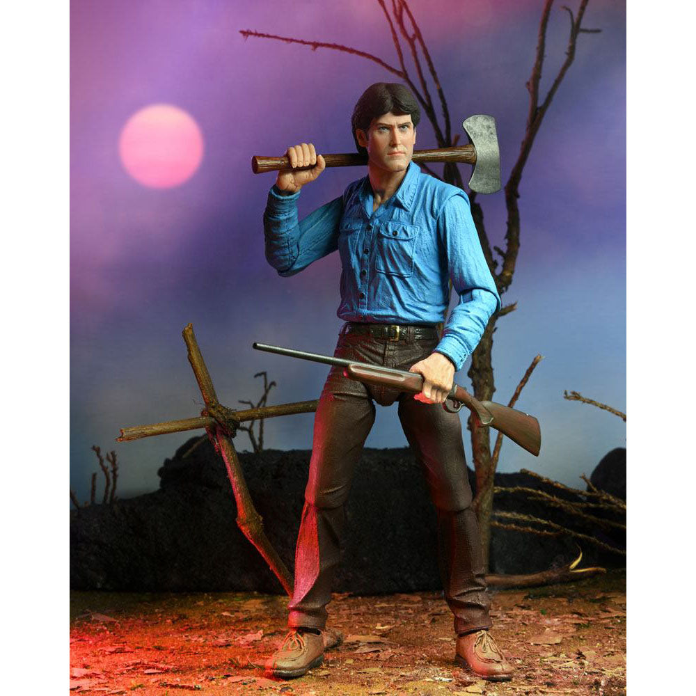 NECA Evil Dead 40th Anniversary Ultimate Ash Action Figure 18cm – Evil Dead, NECA, 18 cm, brand new collector item, Uncanny Collectibles Dublin Ireland