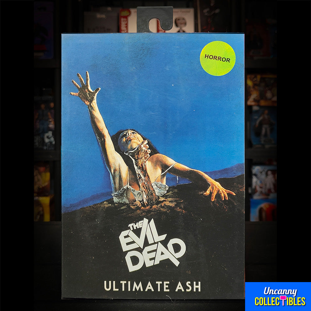 NECA Evil Dead 40th Anniversary Ultimate Ash Action Figure 18cm – Evil Dead, NECA, 18 cm, brand new collector item, Uncanny Collectibles Dublin Ireland