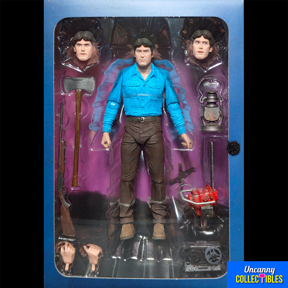 NECA Evil Dead 40th Anniversary Ultimate Ash Action Figure 18cm – Evil Dead, NECA, 18 cm, brand new collector item, Uncanny Collectibles Dublin Ireland