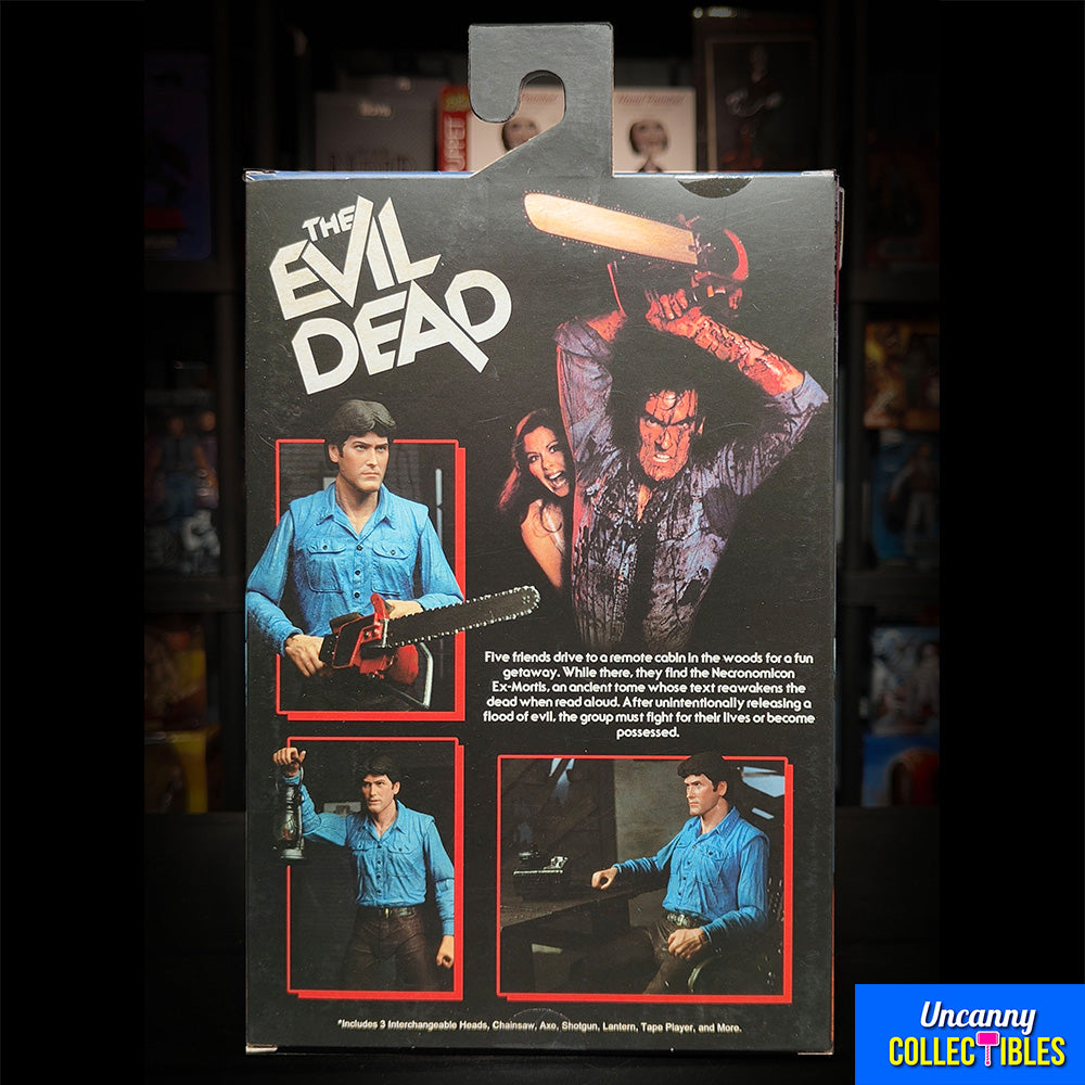 NECA Evil Dead 40th Anniversary Ultimate Ash Action Figure 18cm – Evil Dead, NECA, 18 cm, brand new collector item, Uncanny Collectibles Dublin Ireland