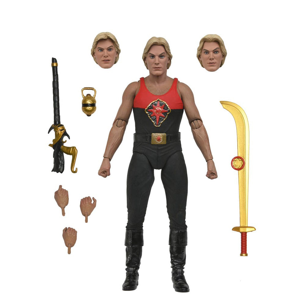 NECA Flash Gordon 1980 Ultimate Final Battle Flash Gordon Action Figure – Flash Gordon, NECA, 18 cm, 1980, brand new collector item, Uncanny Collectibles Dublin Ireland
