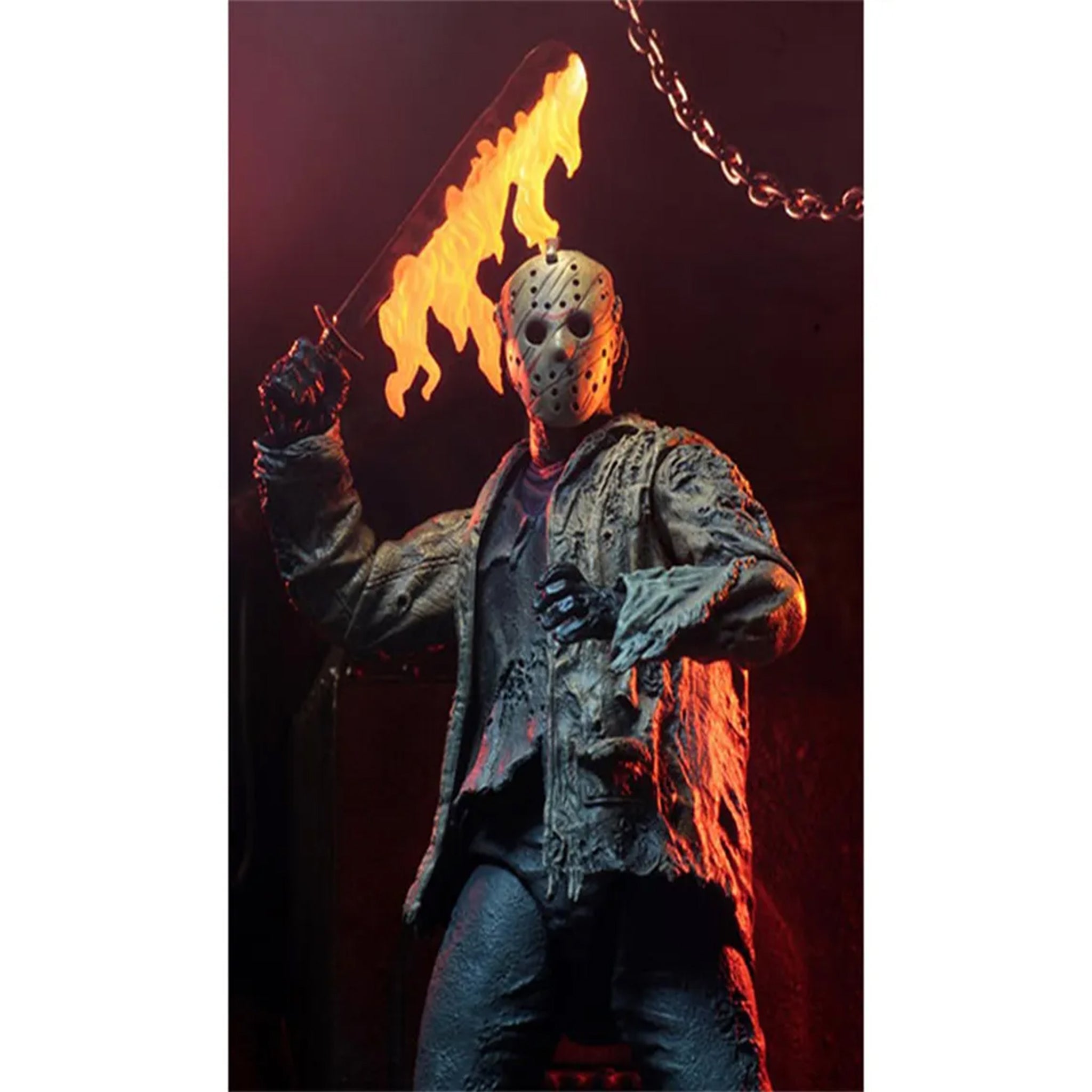 NECA Freddy Vs Jason Ultimate Jason Voorhees Action Figure 18cm – Friday The 13th, NECA, 18 cm, 2021, brand new collector item, Uncanny Collectibles Dublin Ireland