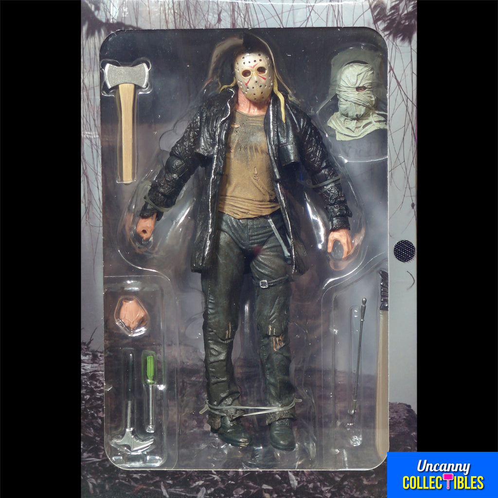 NECA Friday The 13th 2009 Ultimate Jason Voorhees 7-Inch Action Figure – Friday The 13th, NECA, 18 cm, 2021, pre-owned collector piece, Uncanny Collectibles Dublin Ireland