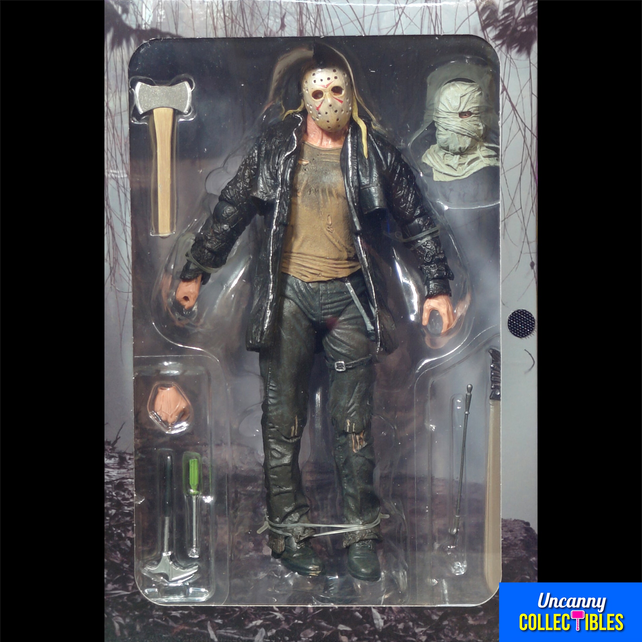 NECA Friday The 13th 2009 Ultimate Jason Voorhees 7-Inch Action Figure – Friday The 13th, NECA, 18 cm, 2021, pre-owned collector piece, Uncanny Collectibles Dublin Ireland