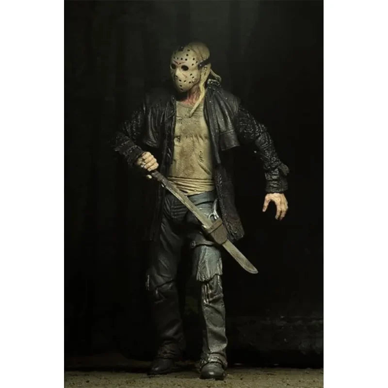 NECA Friday The 13th 2009 Ultimate Jason Voorhees 7-Inch Action Figure – Friday The 13th, NECA, 18 cm, 2021, pre-owned collector piece, Uncanny Collectibles Dublin Ireland