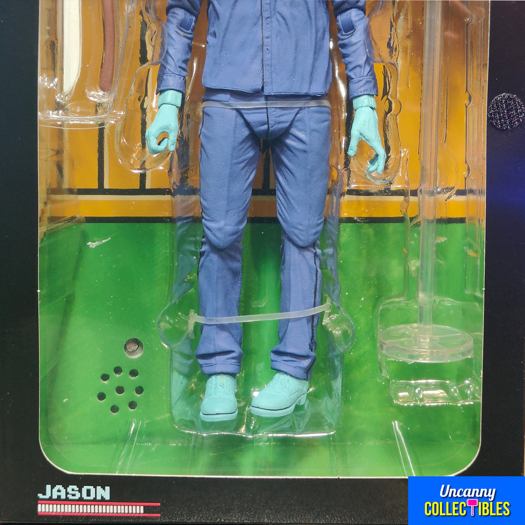NECA Friday the 13th Jason Voorhees Classic Video Game Appearance Theme Music Edition Action Figure