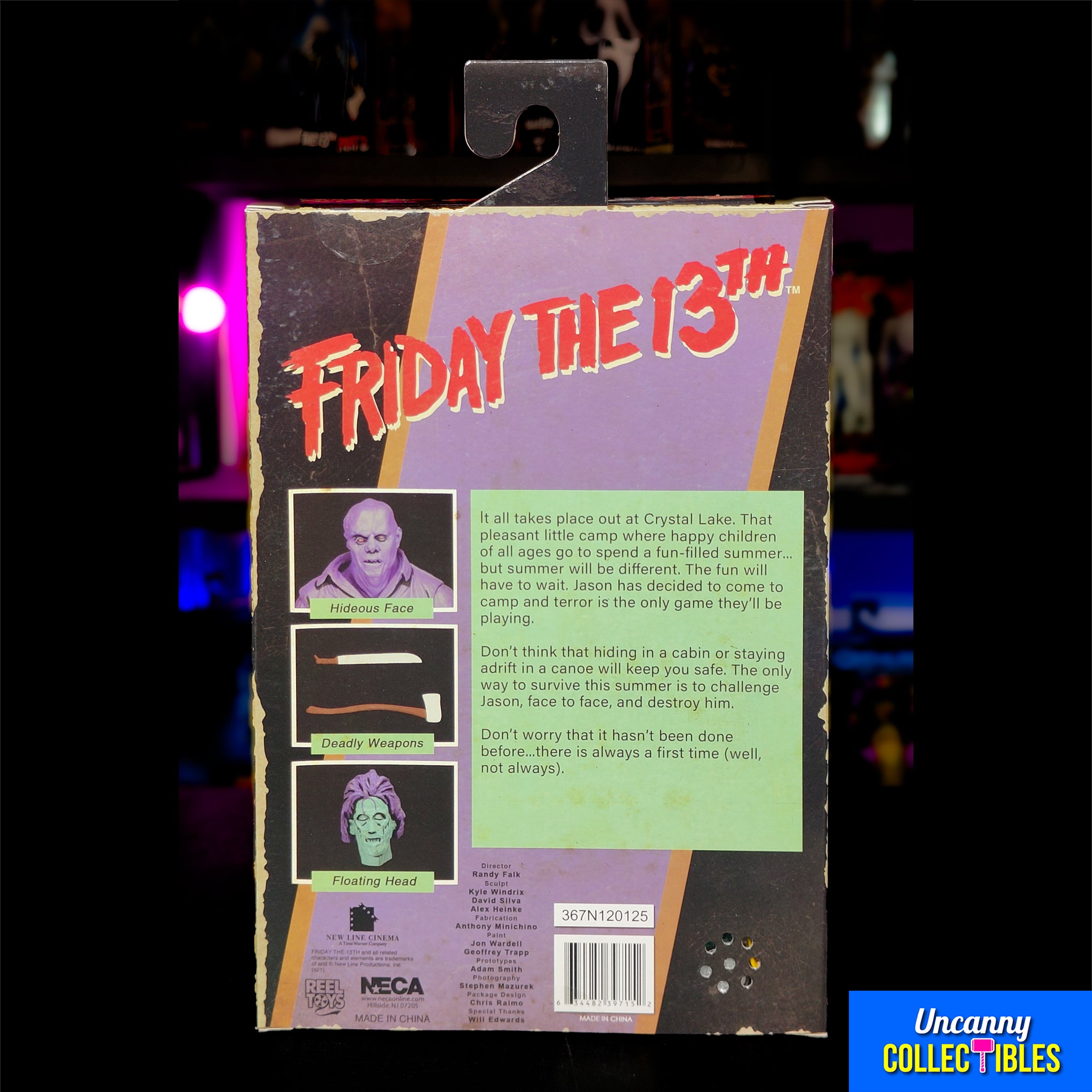 NECA Friday the 13th Jason Voorhees Classic Video Game Appearance Theme Music Edition Action Figure – photo 6 of 14