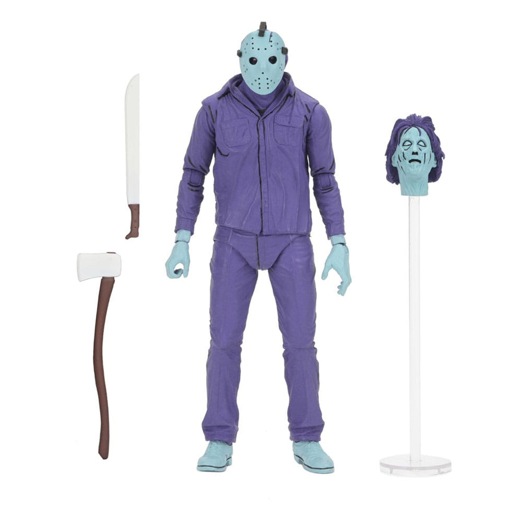 NECA Friday the 13th Jason Voorhees Classic Video Game Appearance Theme Music Edition Action Figure – Friday The 13th, NECA, 18 cm, brand new collector item, Uncanny Collectibles Dublin Ireland