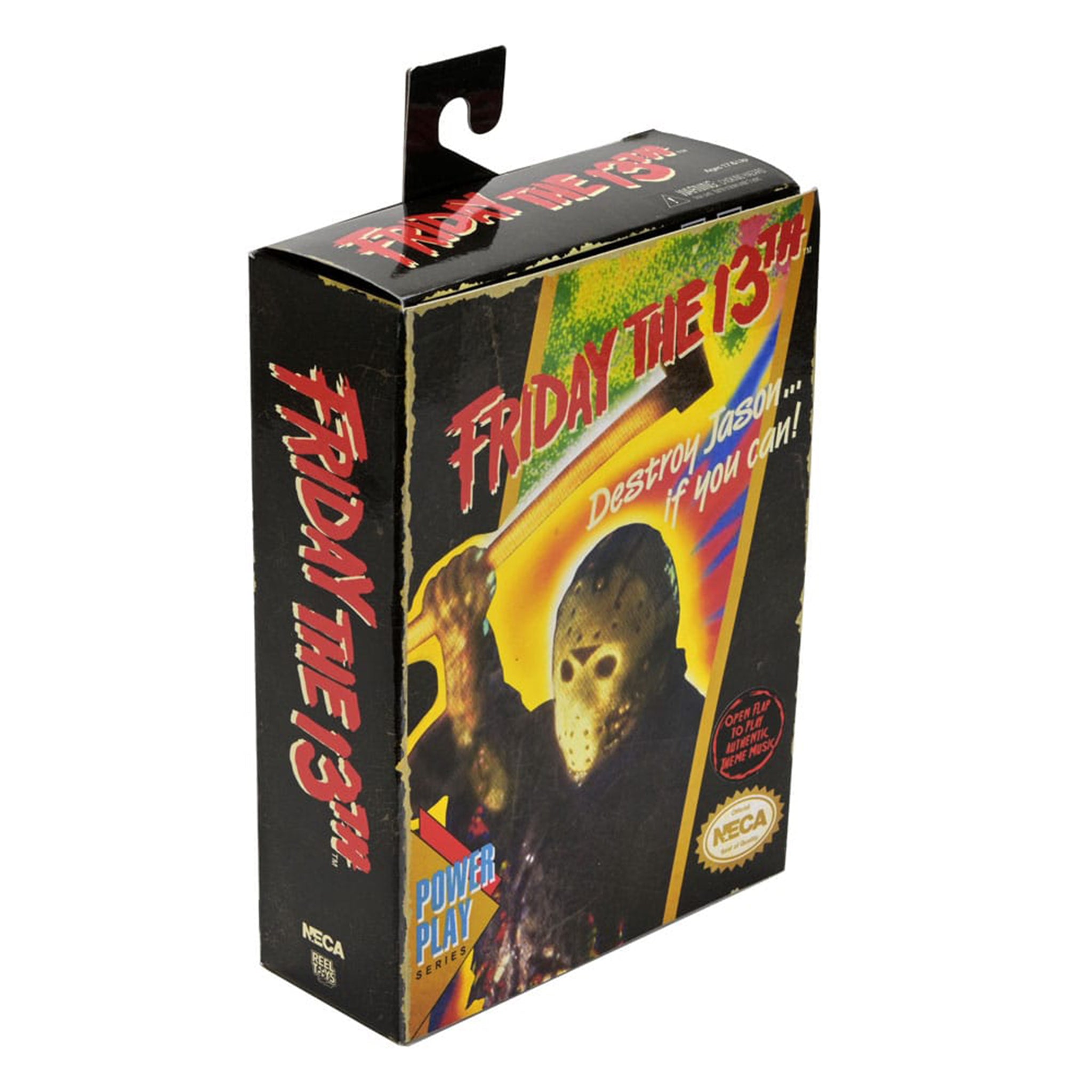 NECA Friday the 13th Jason Voorhees Classic Video Game Appearance Theme Music Edition Action Figure – Friday The 13th, NECA, 18 cm, brand new collector item, Uncanny Collectibles Dublin Ireland