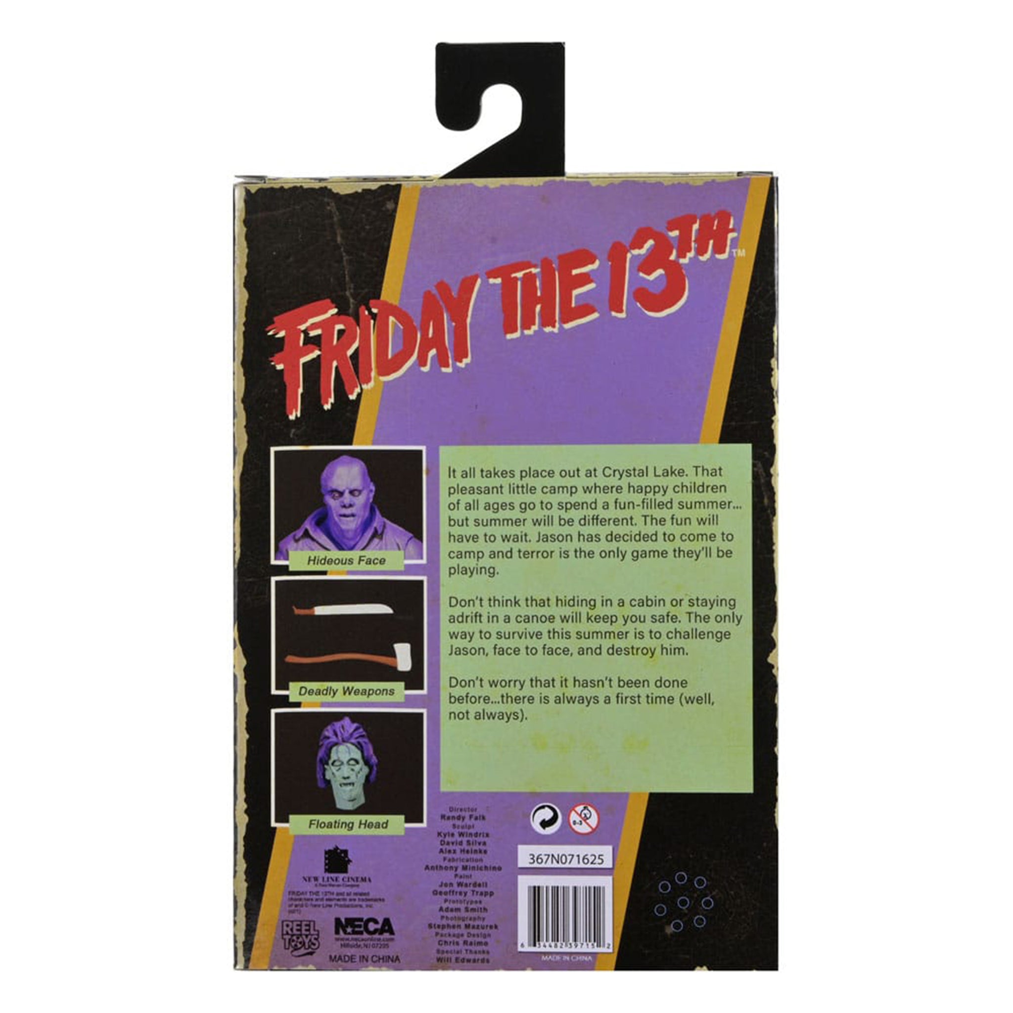 NECA Friday the 13th Jason Voorhees Classic Video Game Appearance Theme Music Edition Action Figure – Friday The 13th, NECA, 18 cm, brand new collector item, Uncanny Collectibles Dublin Ireland