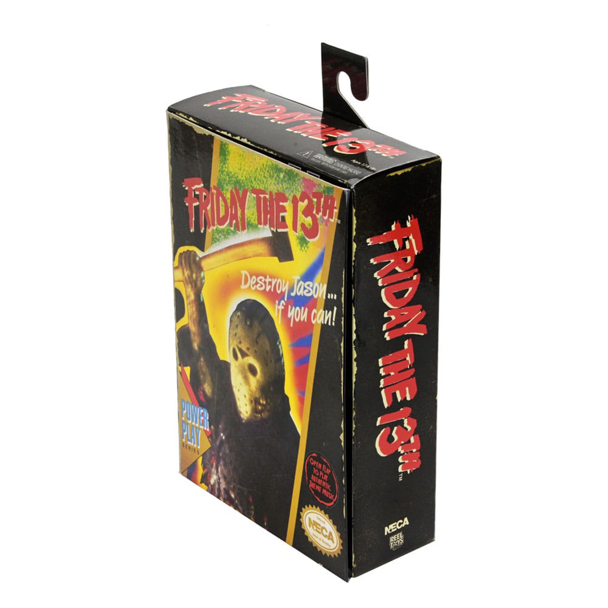 NECA Friday the 13th Jason Voorhees Classic Video Game Appearance Theme Music Edition Action Figure – Friday The 13th, NECA, 18 cm, brand new collector item, Uncanny Collectibles Dublin Ireland