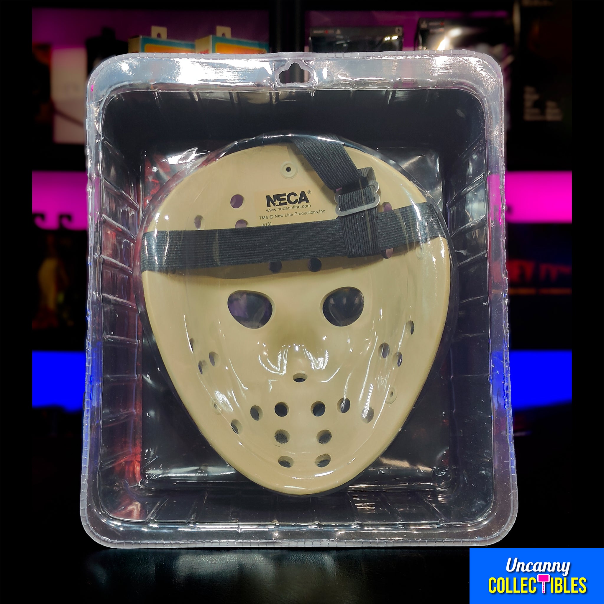 NECA Friday The 13th Part 4 Ultimate Jason Voorhees Hockey Mask 2019 – Friday The 13th, NECA, 25 cm, 2019, pre-owned collector piece, Uncanny Collectibles Dublin Ireland