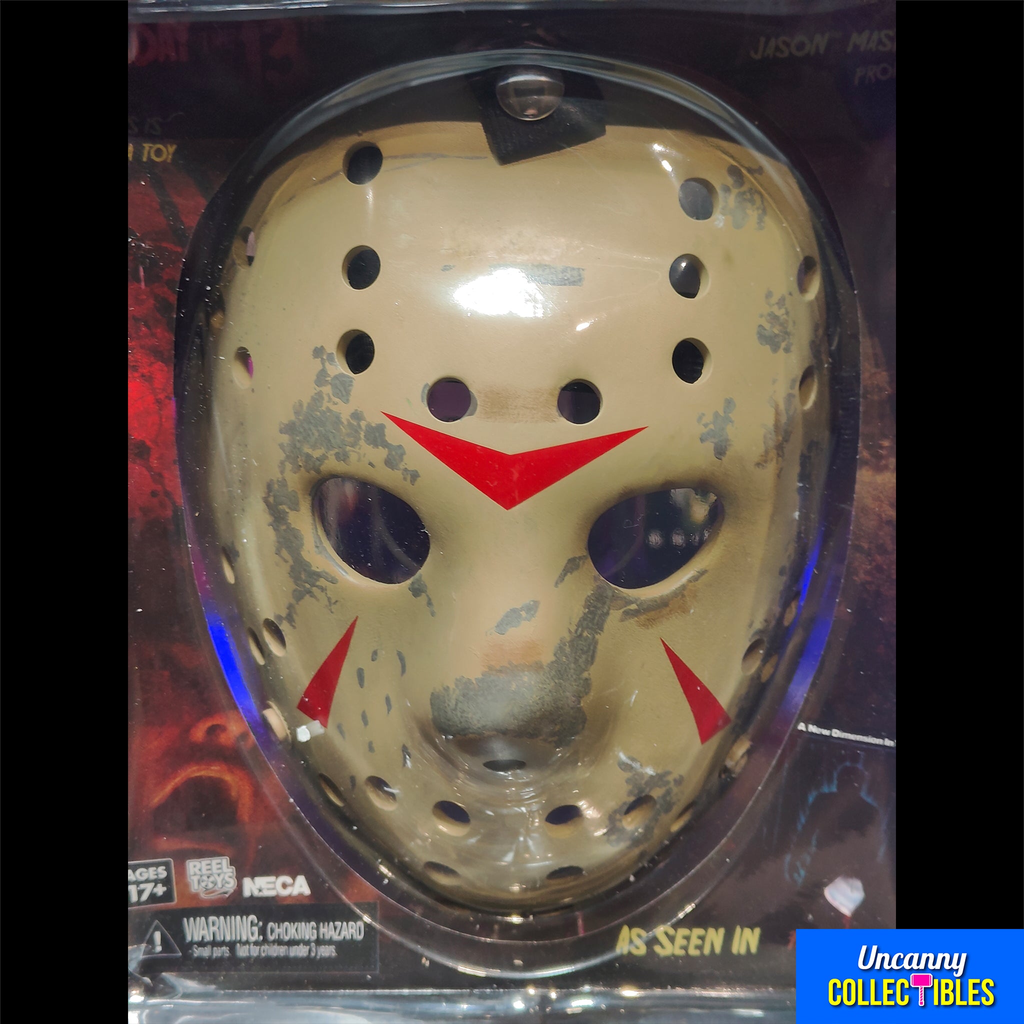 NECA Friday The 13th Part 4 Ultimate Jason Voorhees Hockey Mask 2019 – Friday The 13th, NECA, 25 cm, 2019, pre-owned collector piece, Uncanny Collectibles Dublin Ireland