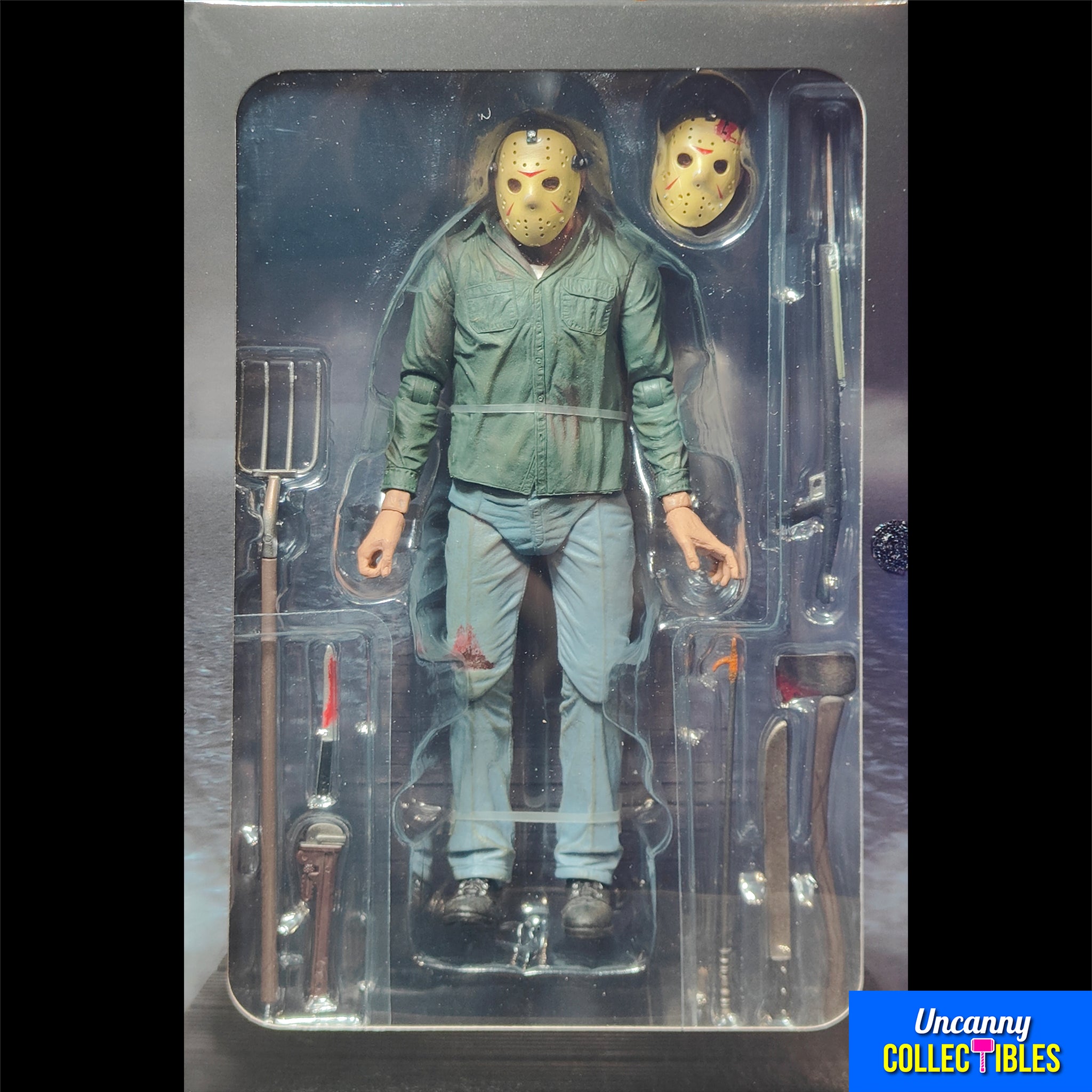 NECA Friday The 13th Part 3 Ultimate Jason Voorhees Action Figure 18cm – Friday The 13th, NECA, 18 cm, 2021, brand new collector item, Uncanny Collectibles Dublin Ireland