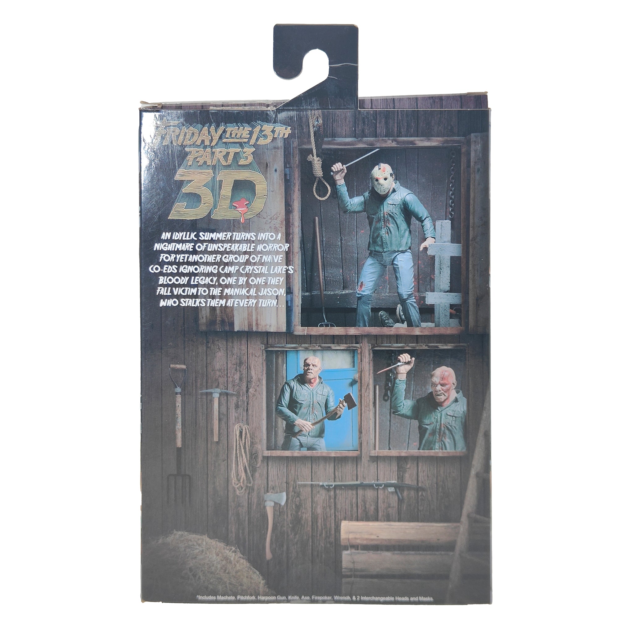 NECA Friday The 13th Part 3 Ultimate Jason Voorhees Action Figure 18cm – Friday The 13th, NECA, 18 cm, 2021, brand new collector item, Uncanny Collectibles Dublin Ireland