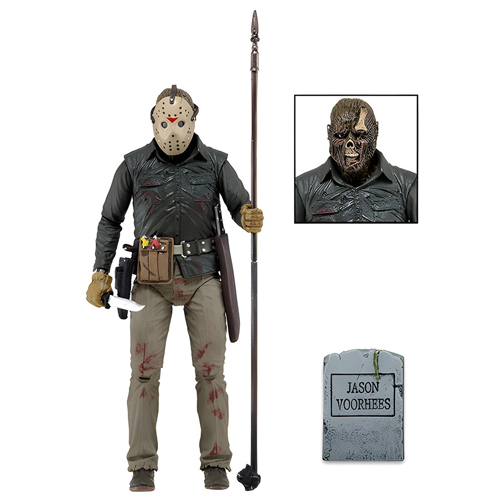 NECA Friday The 13th Part 6 Ultimate Jason Voorhees Action Figure 18cm – Friday The 13th, NECA, 18 cm, brand new collector item, Uncanny Collectibles Dublin Ireland