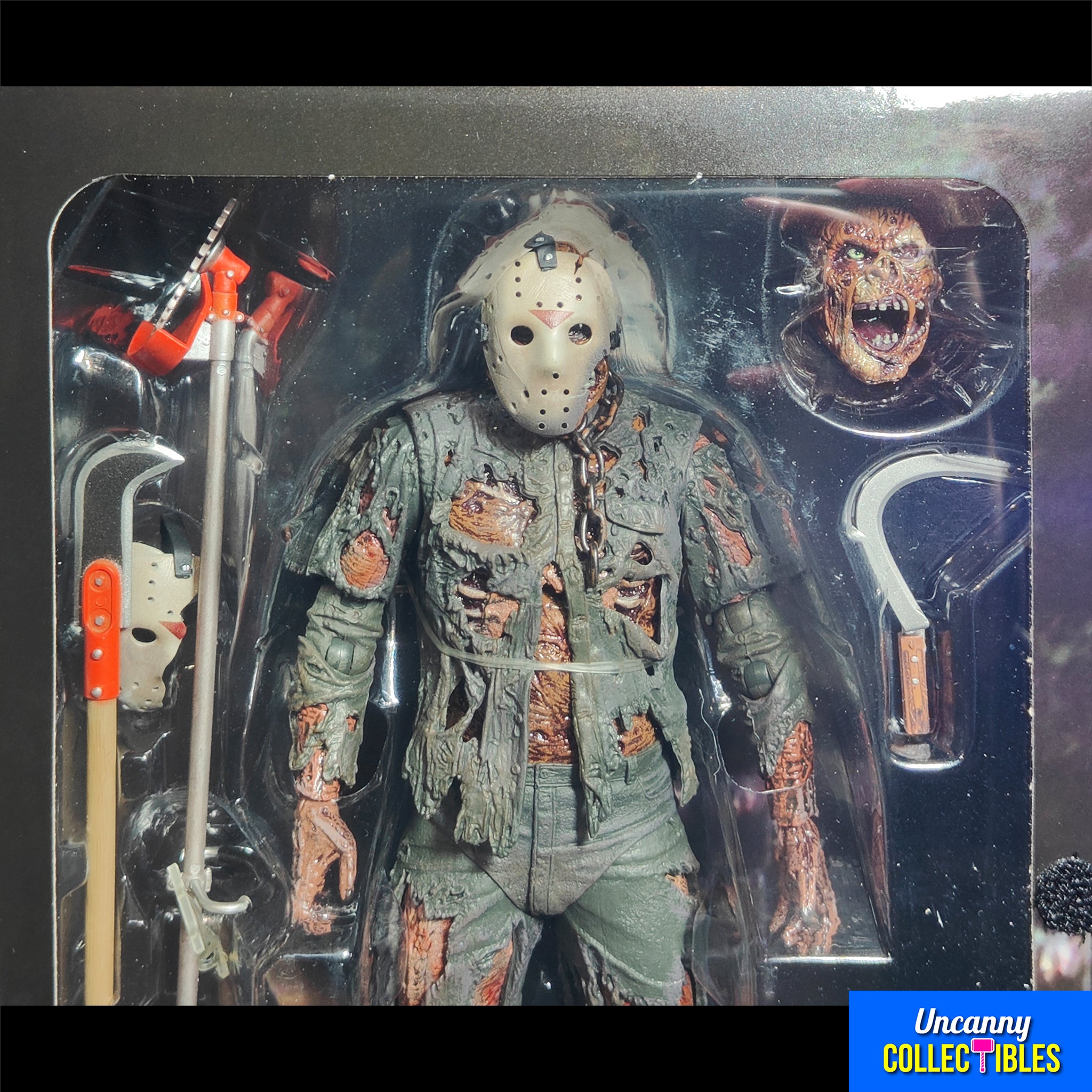 NECA Friday The 13th Part 7 Ultimate Jason Voorhees Action Figure 18cm – Friday The 13th, NECA, 18 cm, brand new collector item, Uncanny Collectibles Dublin Ireland
