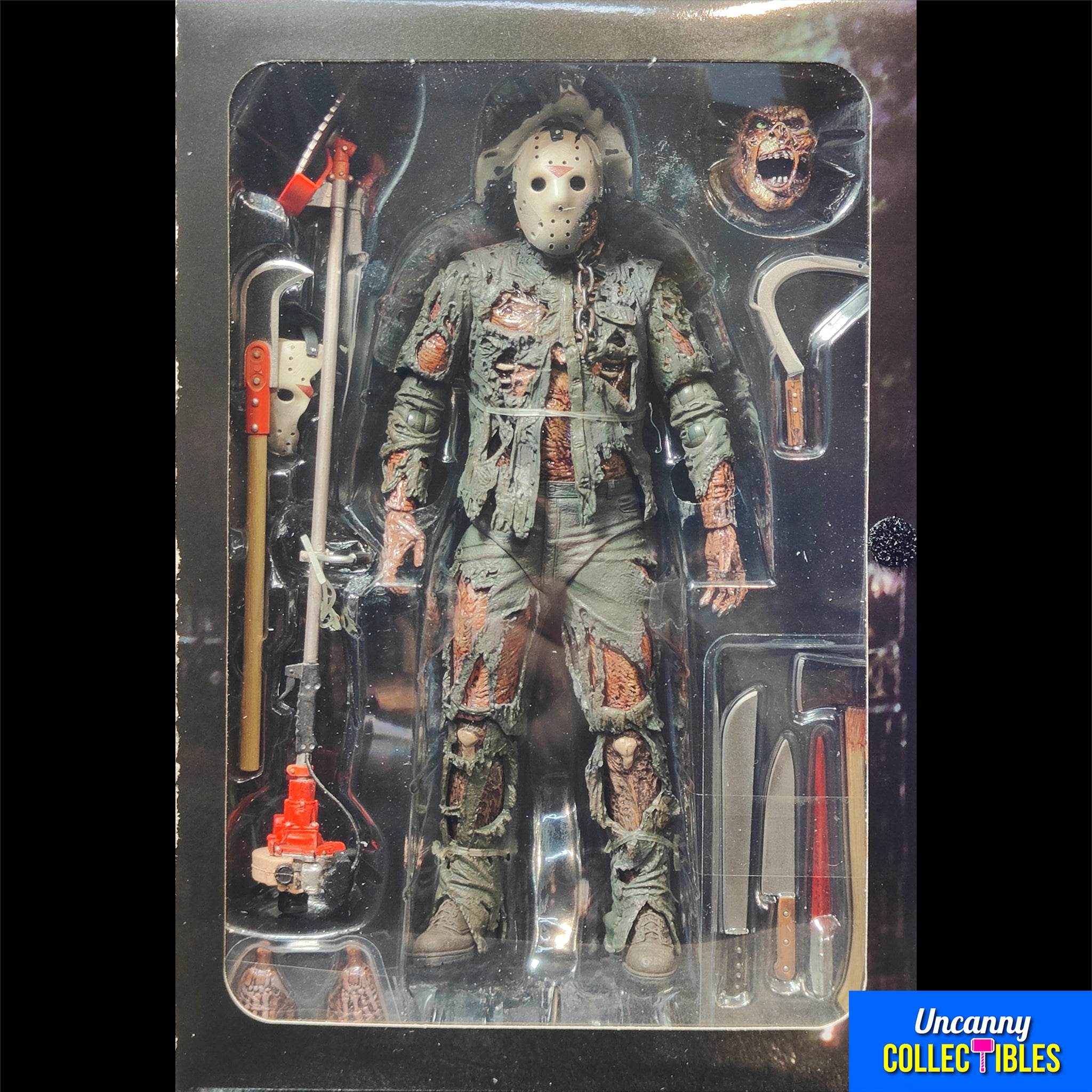 NECA Friday The 13th Part 7 Ultimate Jason Voorhees Action Figure 18cm – Friday The 13th, NECA, 18 cm, brand new collector item, Uncanny Collectibles Dublin Ireland
