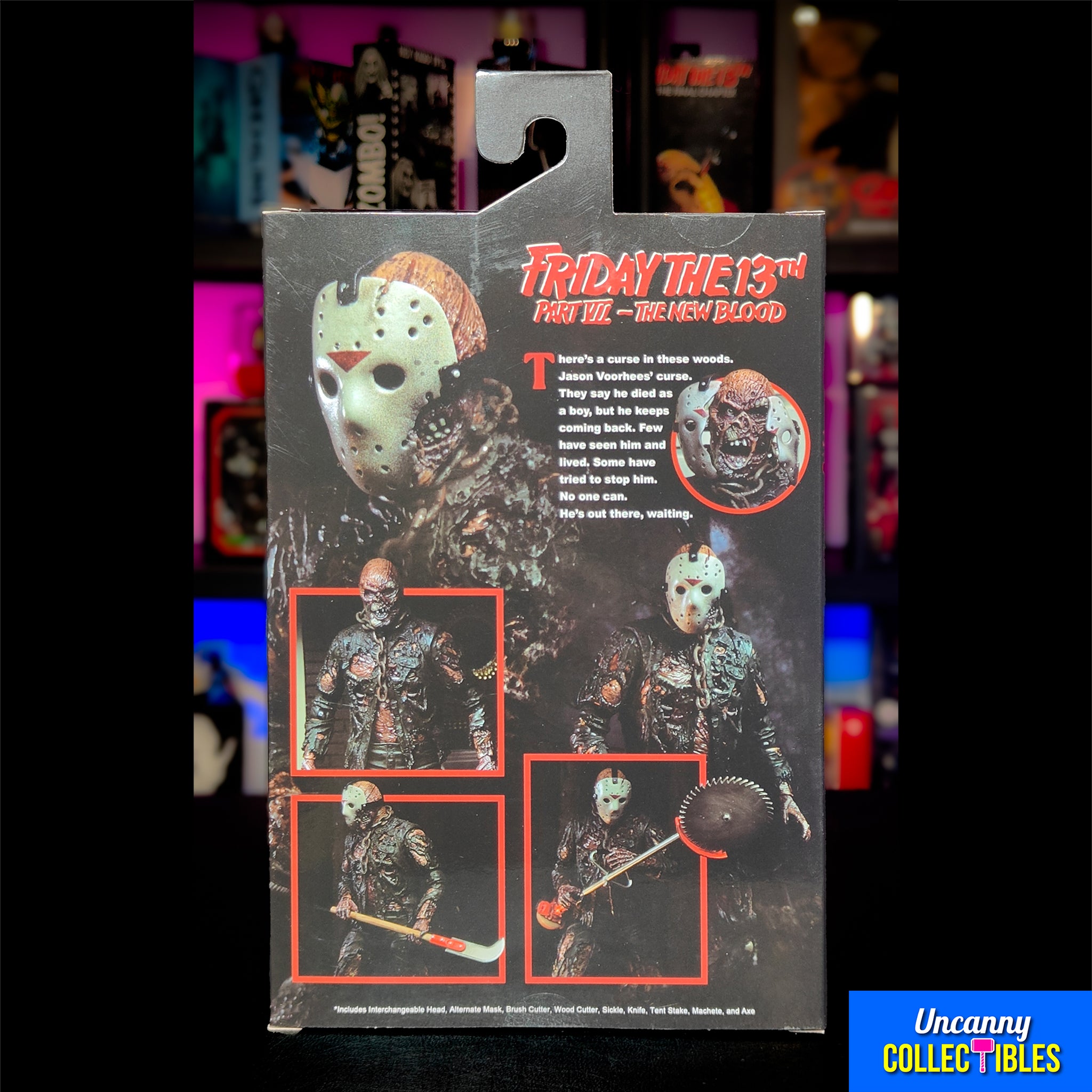 NECA Friday The 13th Part 7 Ultimate Jason Voorhees Action Figure 18cm – Friday The 13th, NECA, 18 cm, brand new collector item, Uncanny Collectibles Dublin Ireland