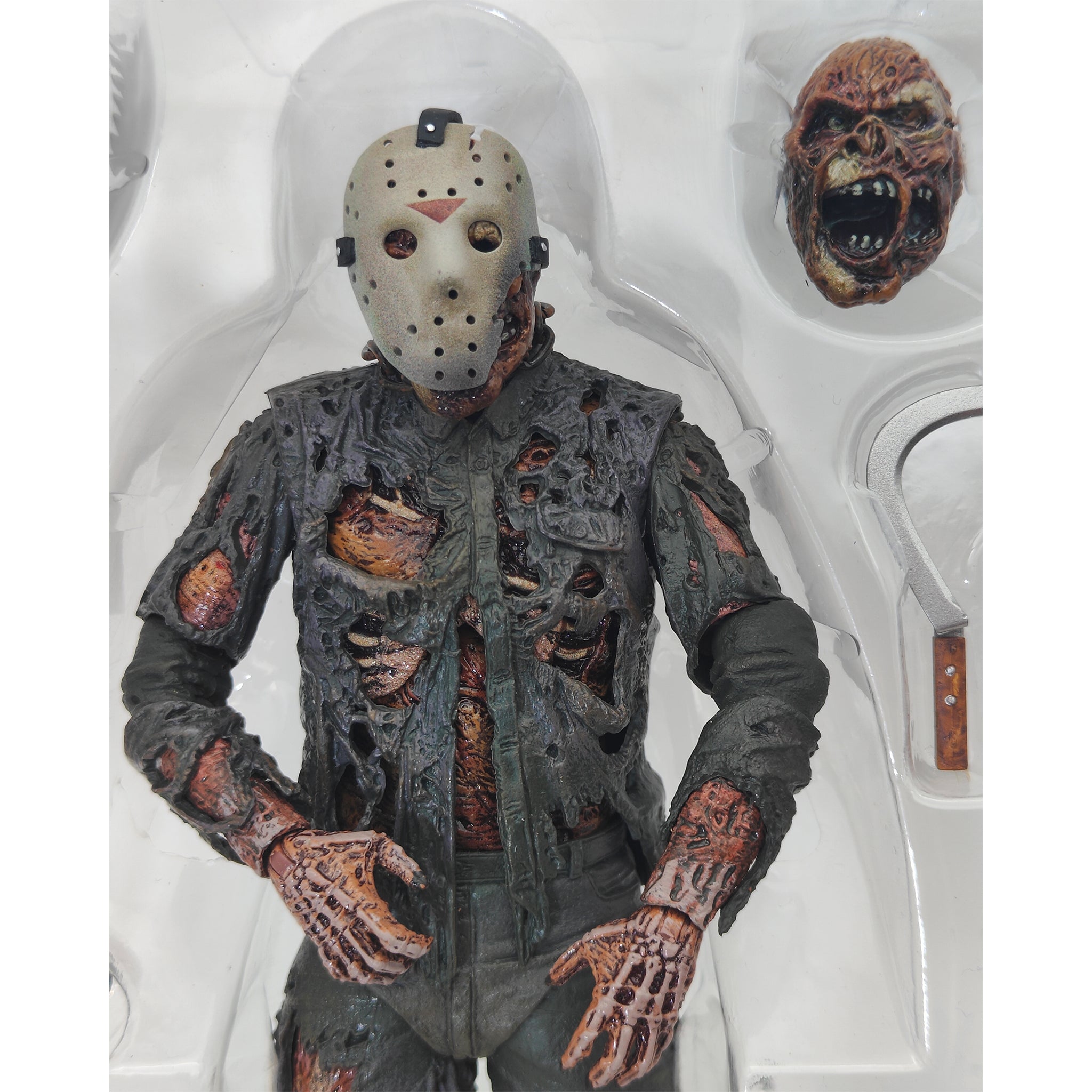 NECA Friday The 13th Part 7 Ultimate Jason Voorhees Action Figure 2021 18cm – Friday The 13th, NECA, 18 cm, 2021, pre-owned collector piece, Uncanny Collectibles Dublin Ireland