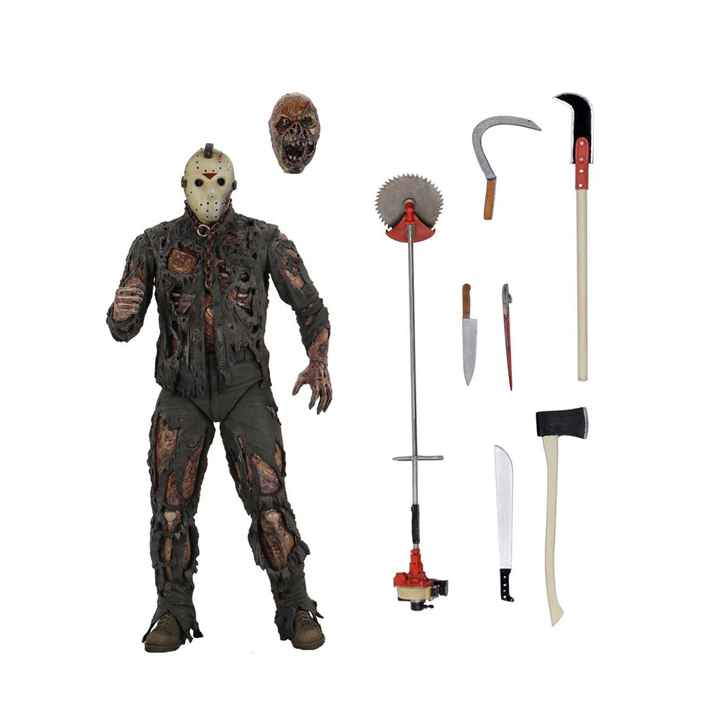 NECA Friday The 13th Part 7 Ultimate Jason Voorhees Action Figure 18cm – Friday The 13th, NECA, 18 cm, brand new collector item, Uncanny Collectibles Dublin Ireland