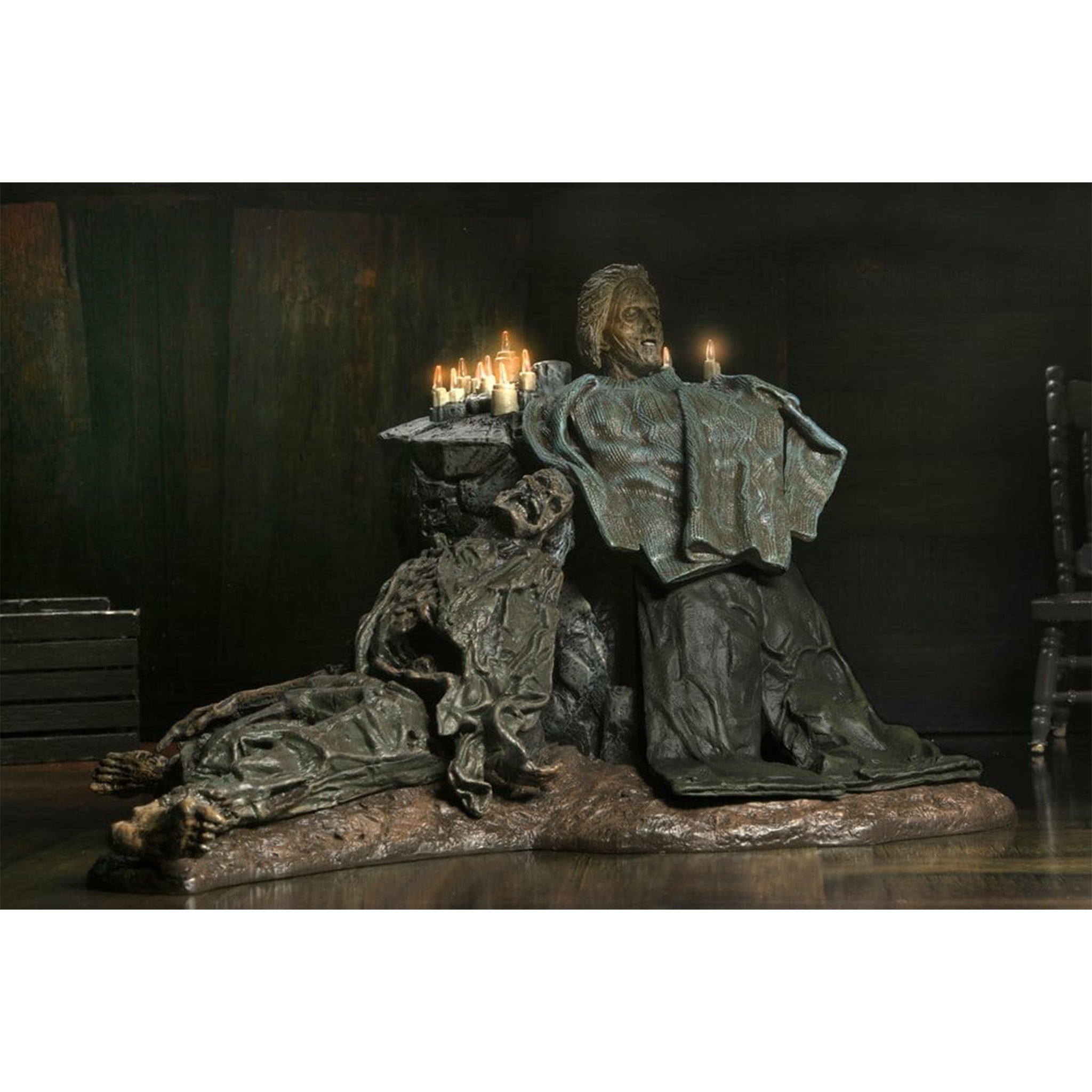 NECA Friday the 13th The Game Pamela Shrine Diorama