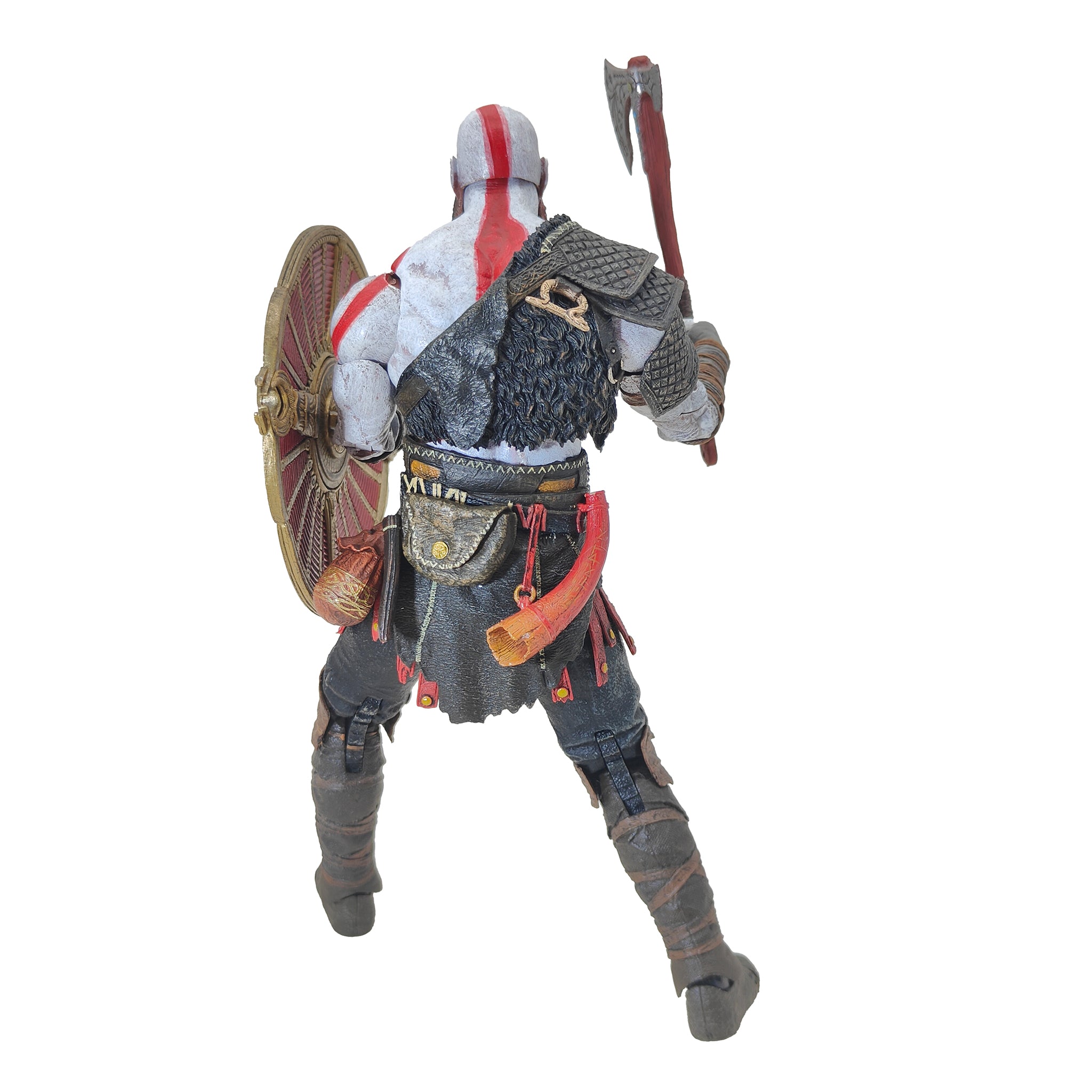 NECA God of War Kratos Action Figure 2017 20cm – Video Game Characters, NECA, 20 cm, 2017, pre-owned collector piece, Uncanny Collectibles Dublin Ireland