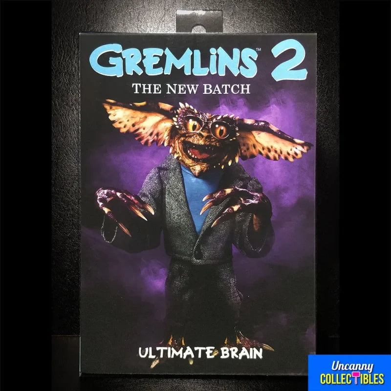 NECA Gremlins 2 Ultimate Brain Gremlin Action Figure 15cm – Gremlins, NECA, 15 cm, brand new collector item, Uncanny Collectibles Dublin Ireland