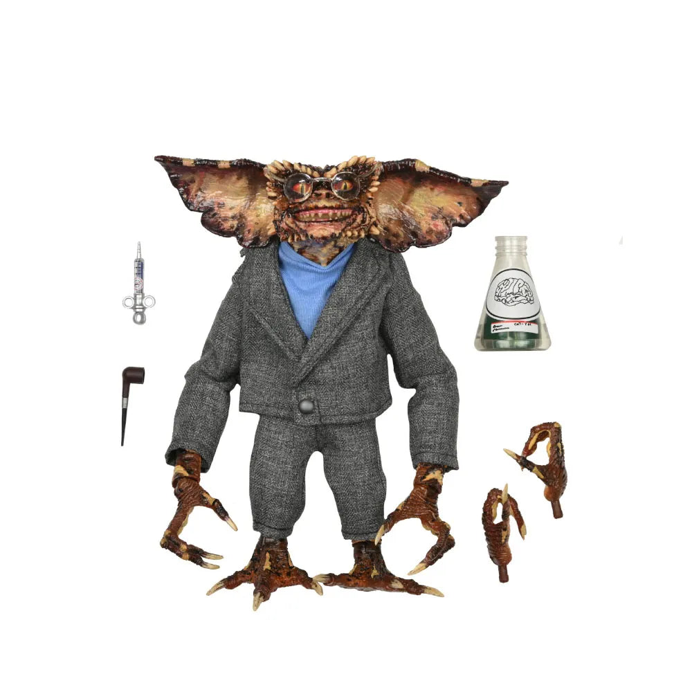 NECA Gremlins 2 Ultimate Brain Gremlin Action Figure 15cm – Gremlins, NECA, 15 cm, brand new collector item, Uncanny Collectibles Dublin Ireland