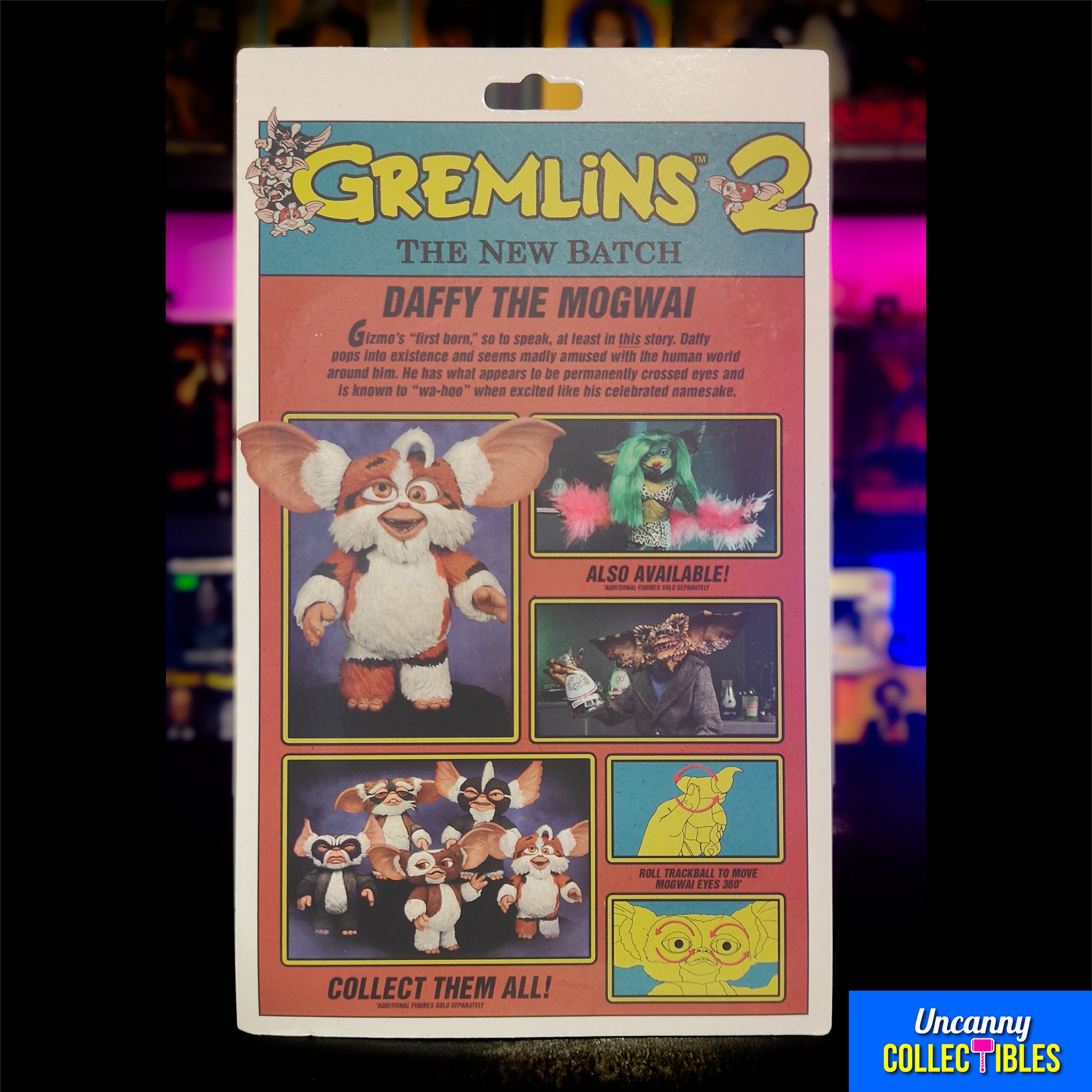 NECA Gremlins Mogwai Action Figure 10cm – Gremlins, NECA, 10 cm, brand new collector item, Uncanny Collectibles Dublin Ireland