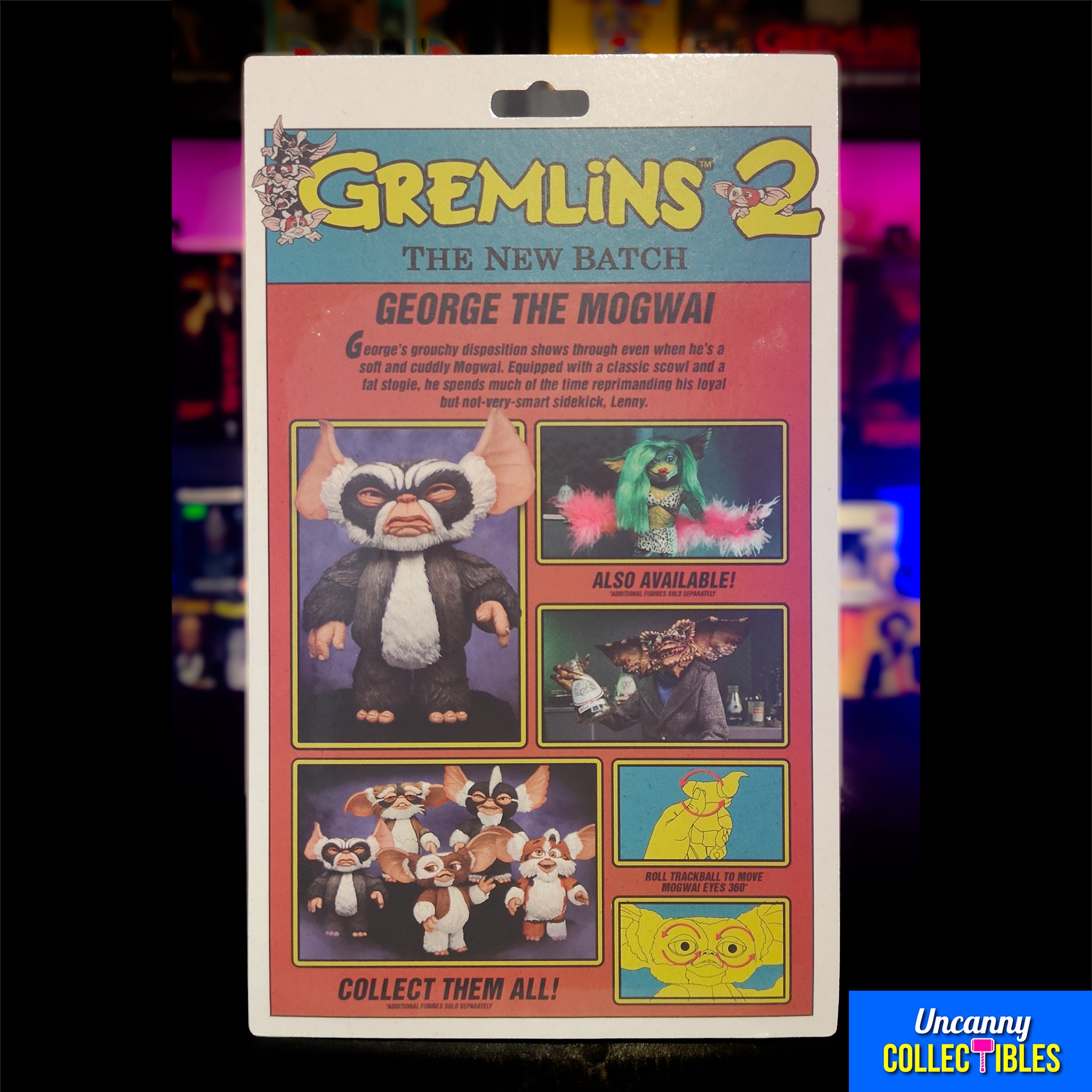 NECA Gremlins Mogwai Action Figure 10cm – Gremlins, NECA, 10 cm, brand new collector item, Uncanny Collectibles Dublin Ireland