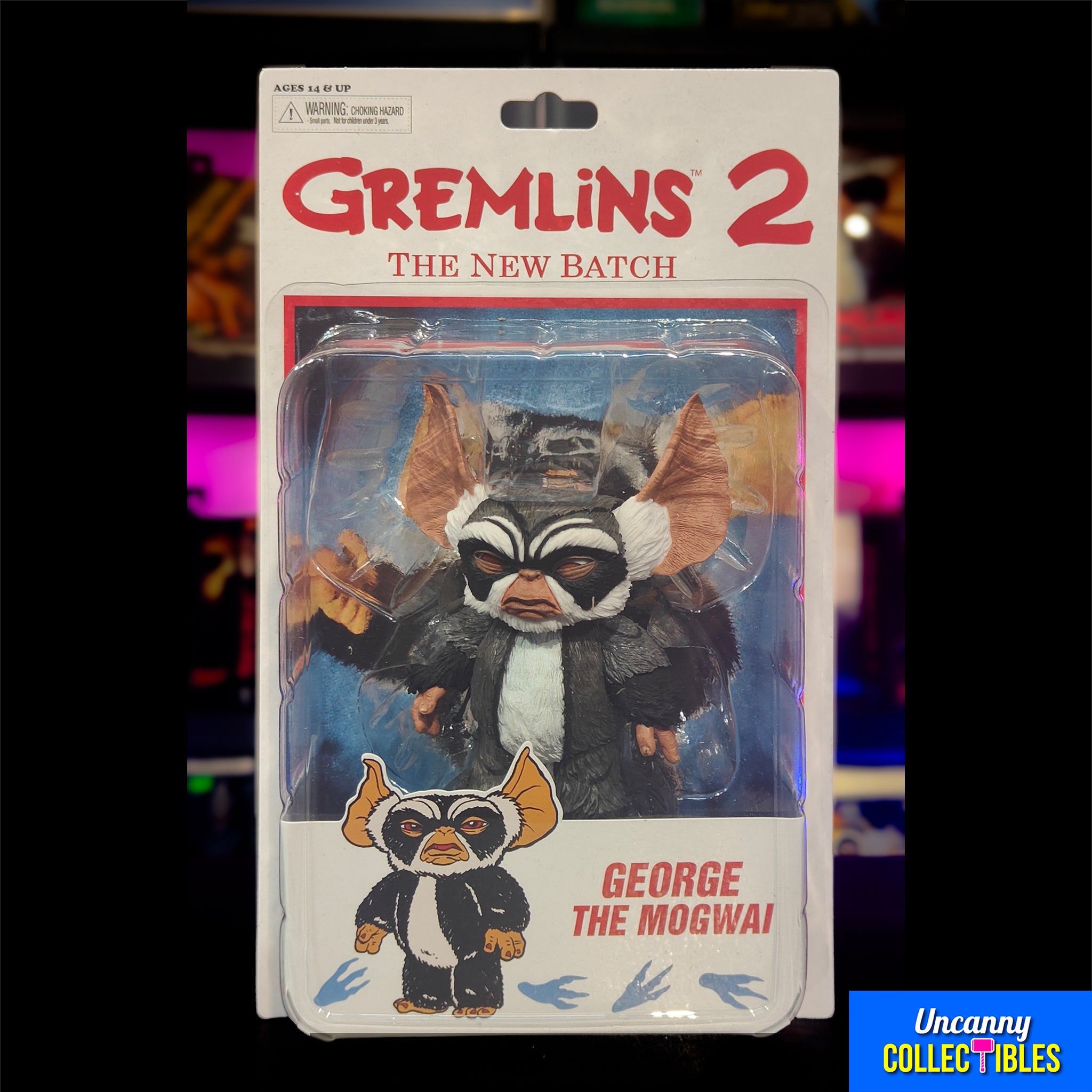 NECA Gremlins Mogwai Action Figure 10cm – Gremlins, NECA, 10 cm, brand new collector item, Uncanny Collectibles Dublin Ireland
