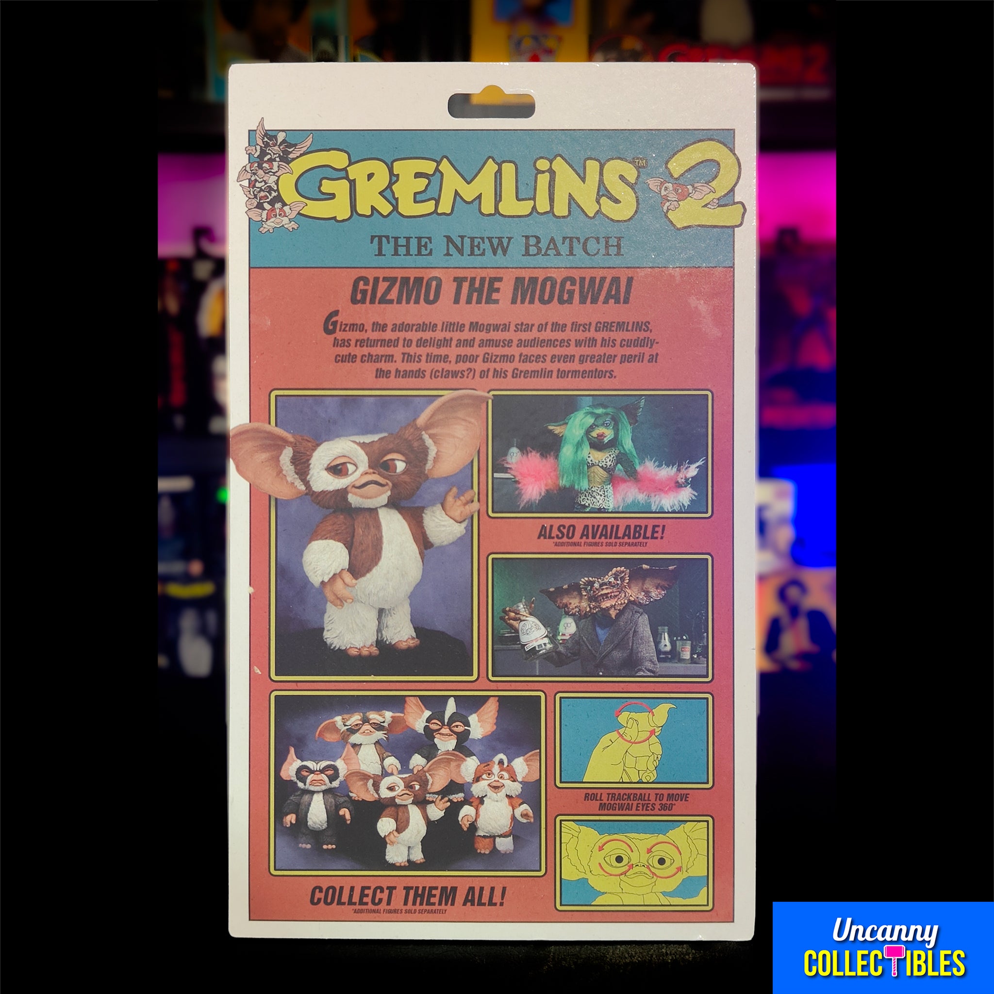 NECA Gremlins Mogwai Action Figure 10cm – Gremlins, NECA, 10 cm, brand new collector item, Uncanny Collectibles Dublin Ireland