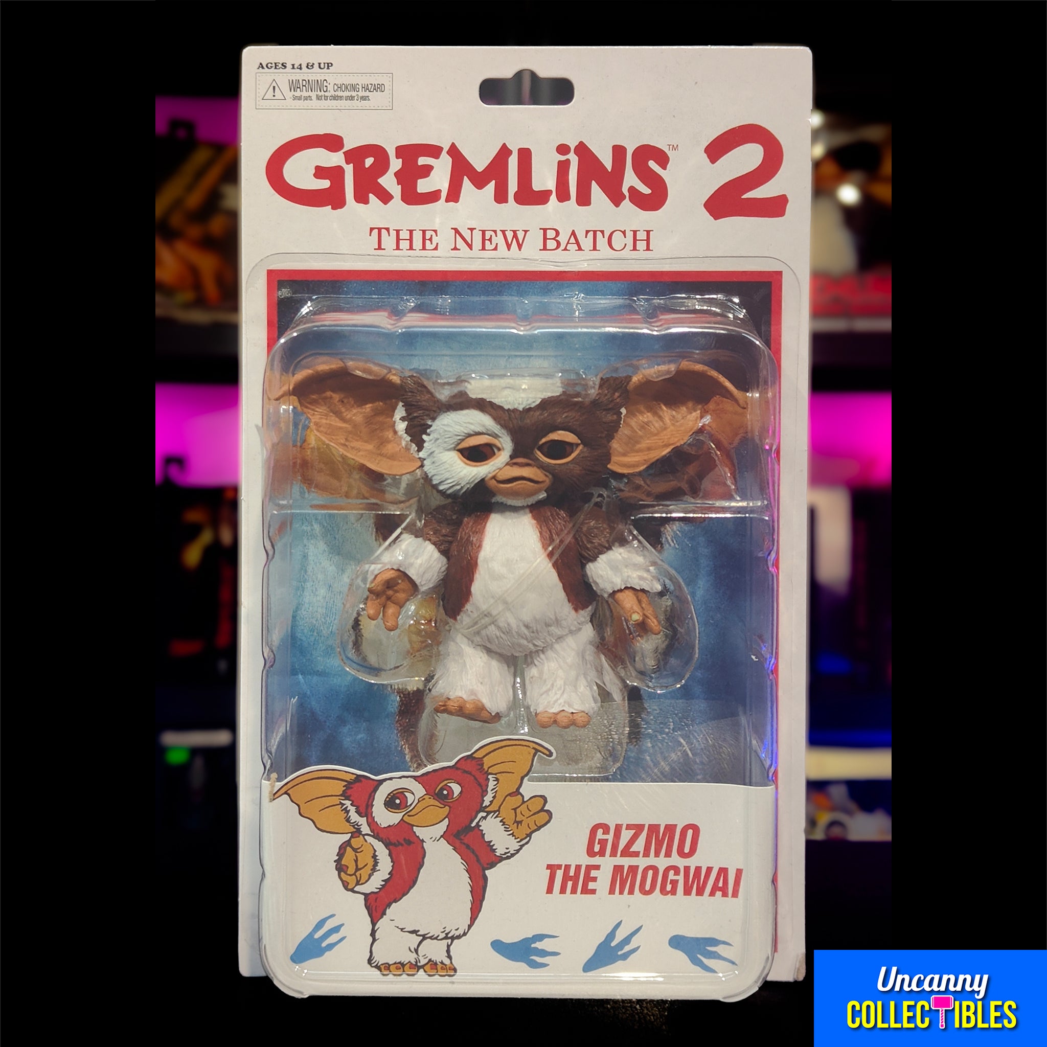 NECA Gremlins Mogwai Action Figure 10cm – Gremlins, NECA, 10 cm, brand new collector item, Uncanny Collectibles Dublin Ireland