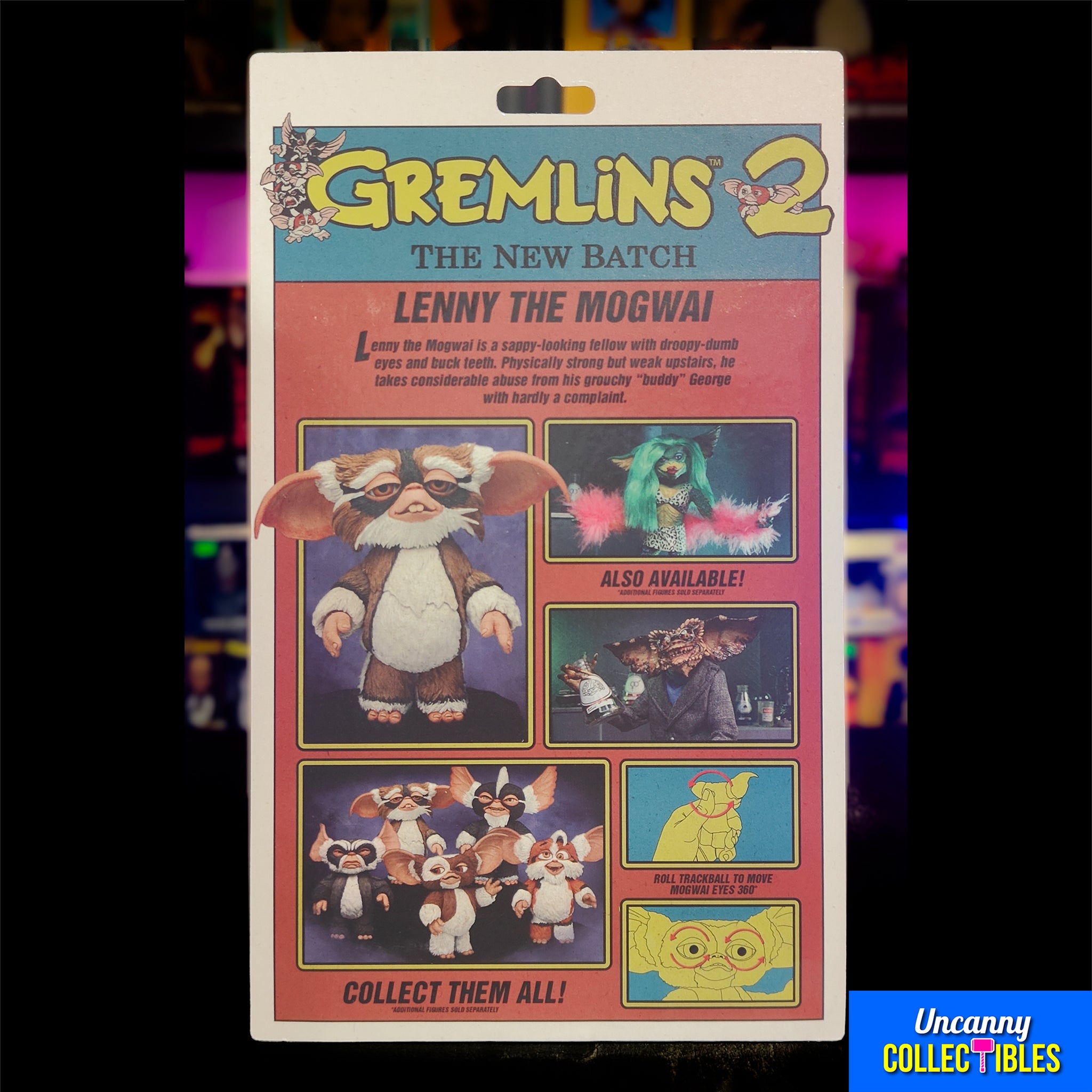 NECA Gremlins Mogwai Action Figure 10cm – Gremlins, NECA, 10 cm, brand new collector item, Uncanny Collectibles Dublin Ireland