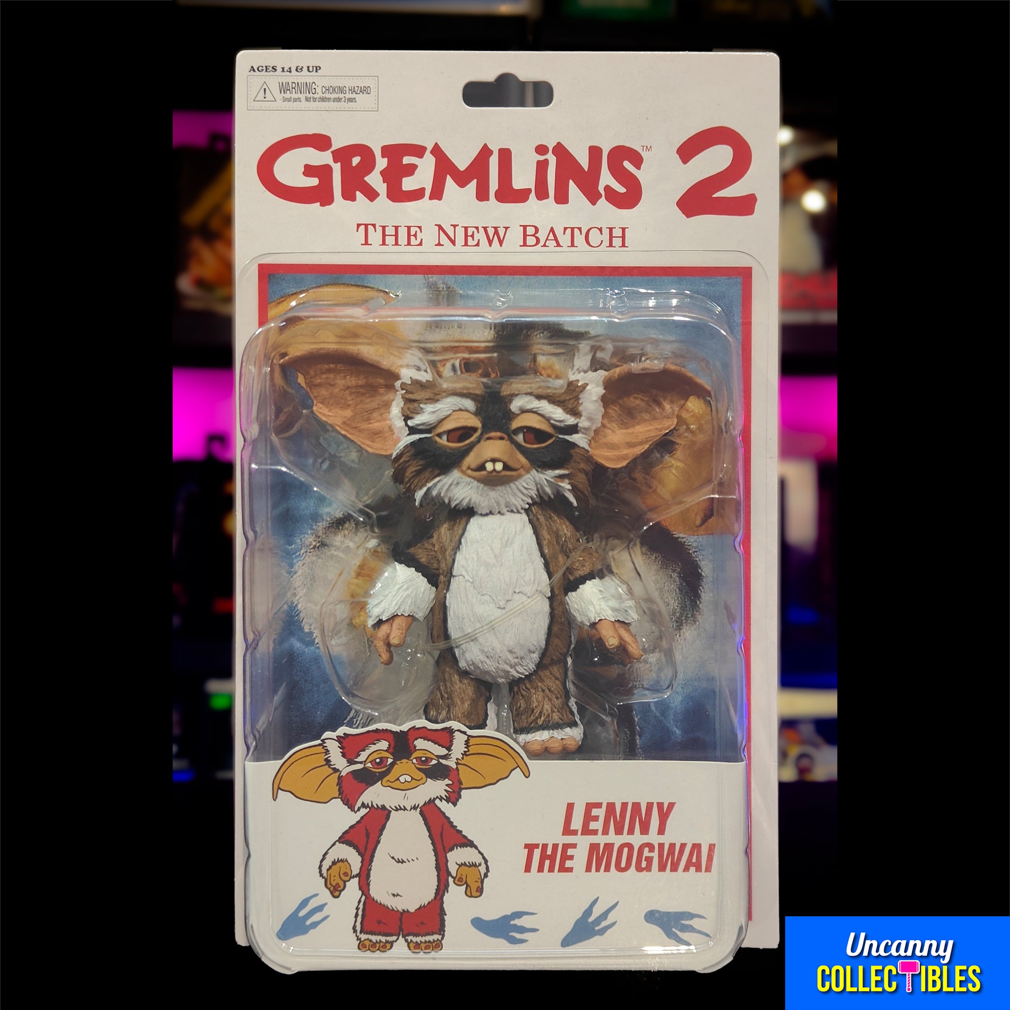 NECA Gremlins Mogwai Action Figure 10cm – Gremlins, NECA, 10 cm, brand new collector item, Uncanny Collectibles Dublin Ireland