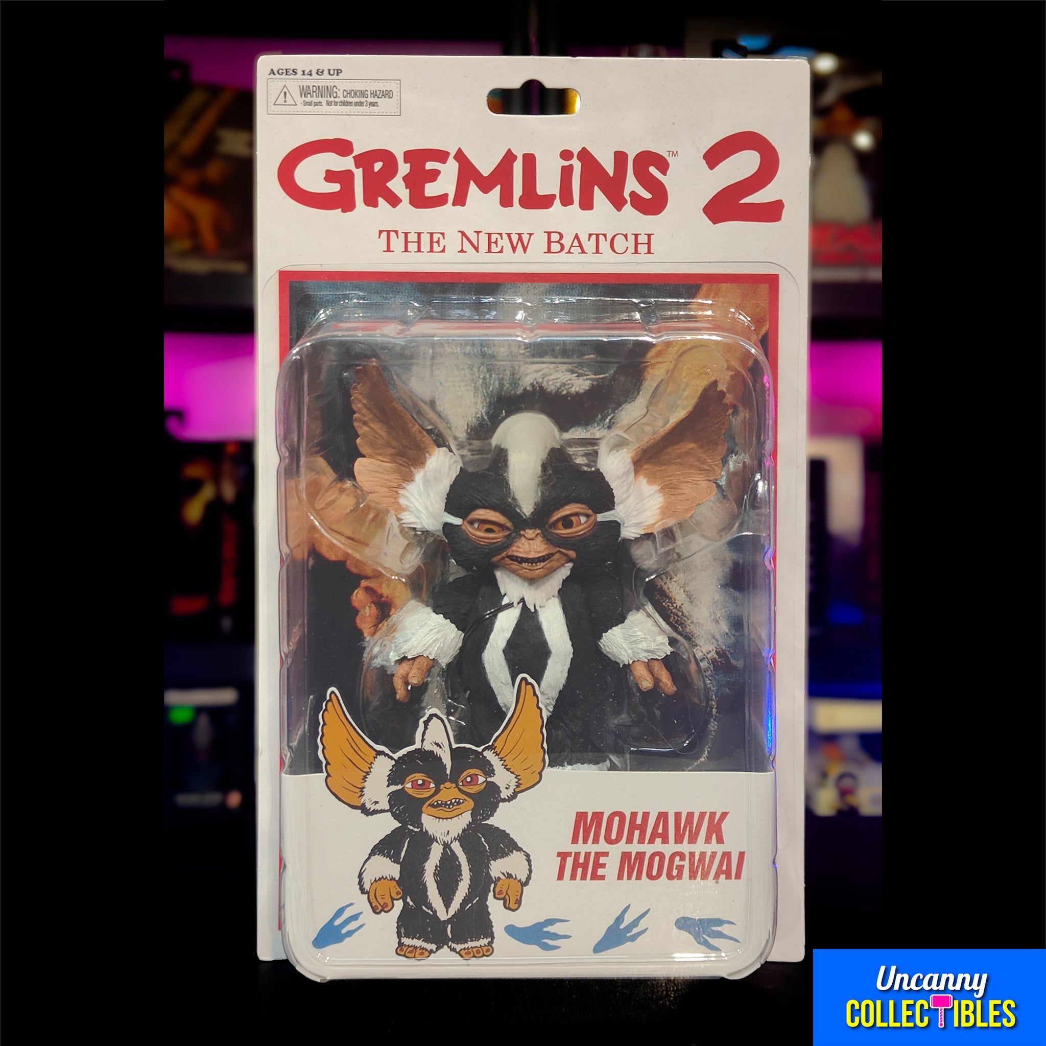 NECA Gremlins Mogwai Action Figure 10cm – Gremlins, NECA, 10 cm, brand new collector item, Uncanny Collectibles Dublin Ireland