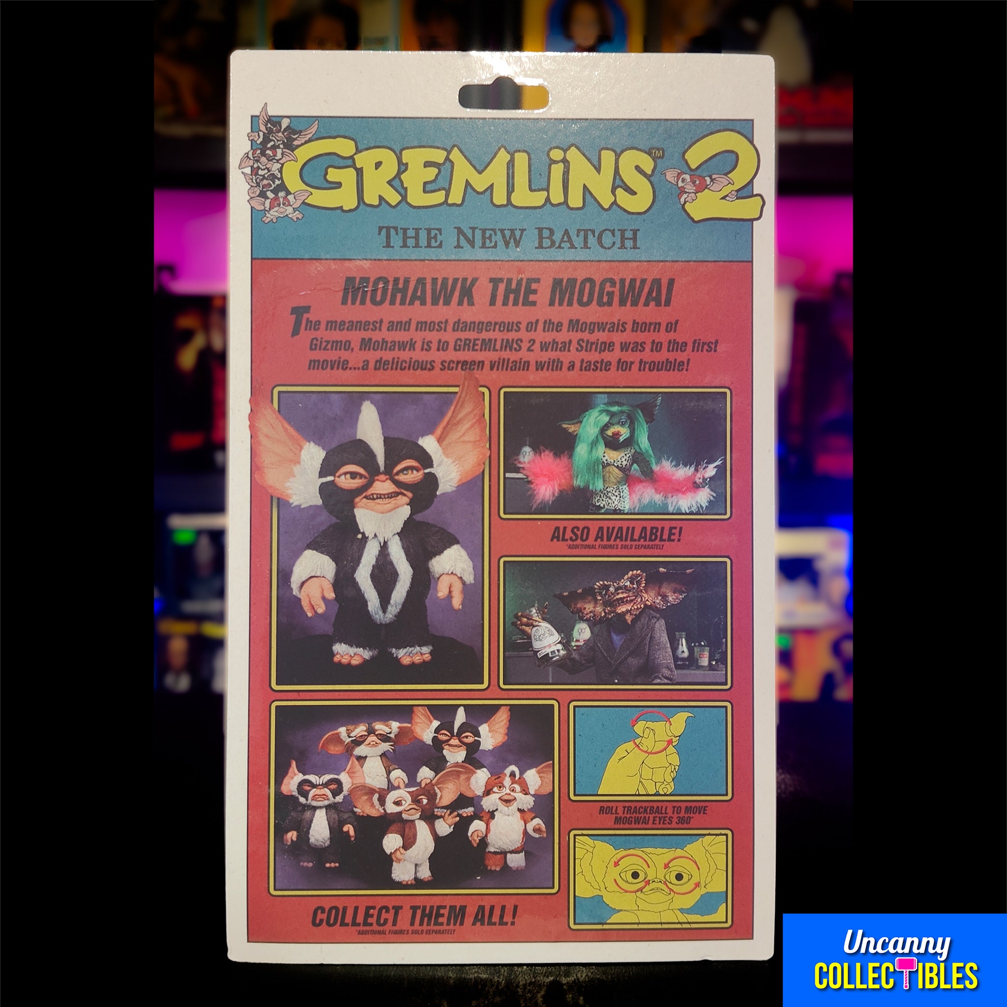 NECA Gremlins Mogwai Action Figure 10cm – Gremlins, NECA, 10 cm, brand new collector item, Uncanny Collectibles Dublin Ireland